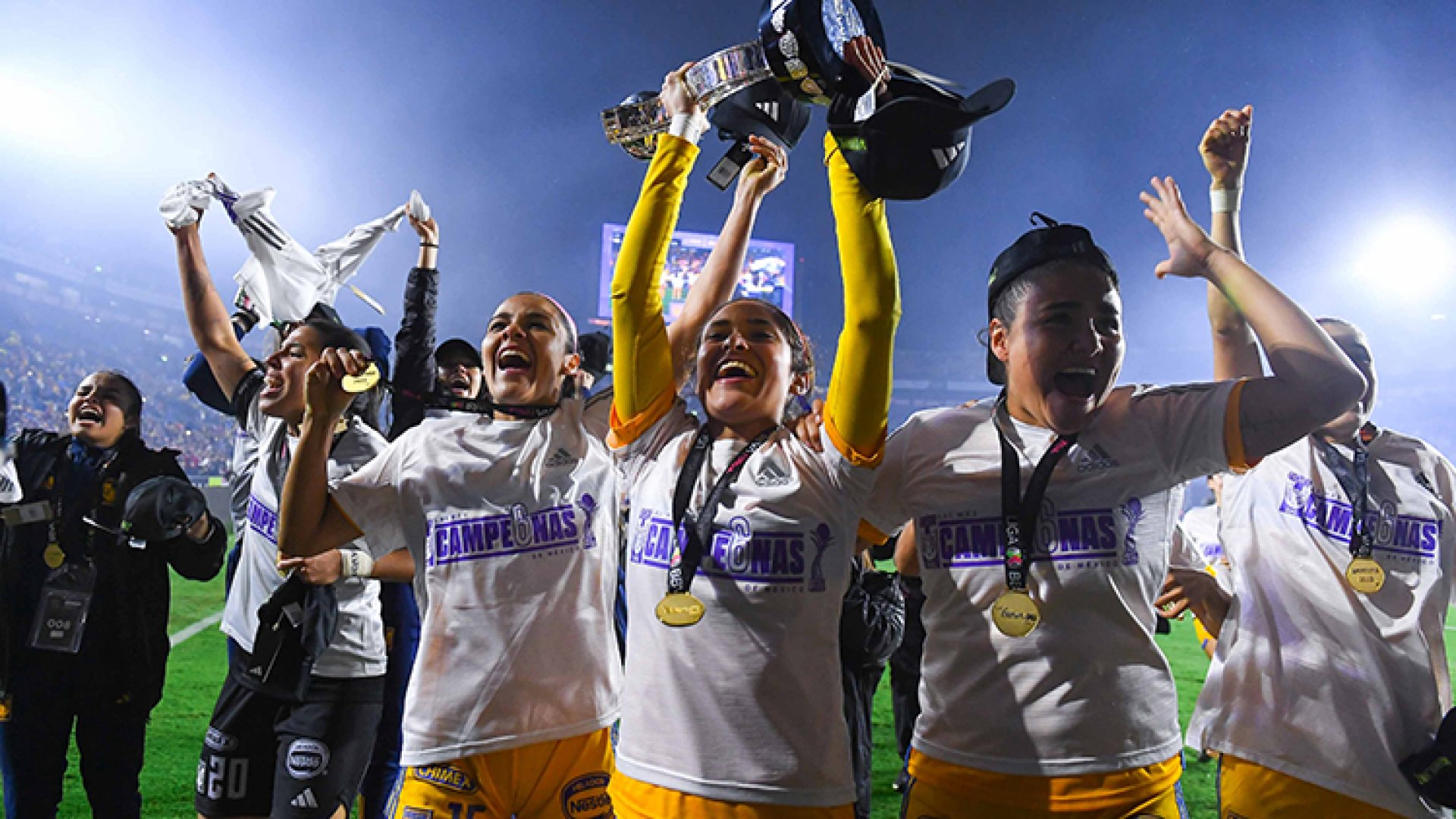 ¡Tigres Femenil son campeonas!