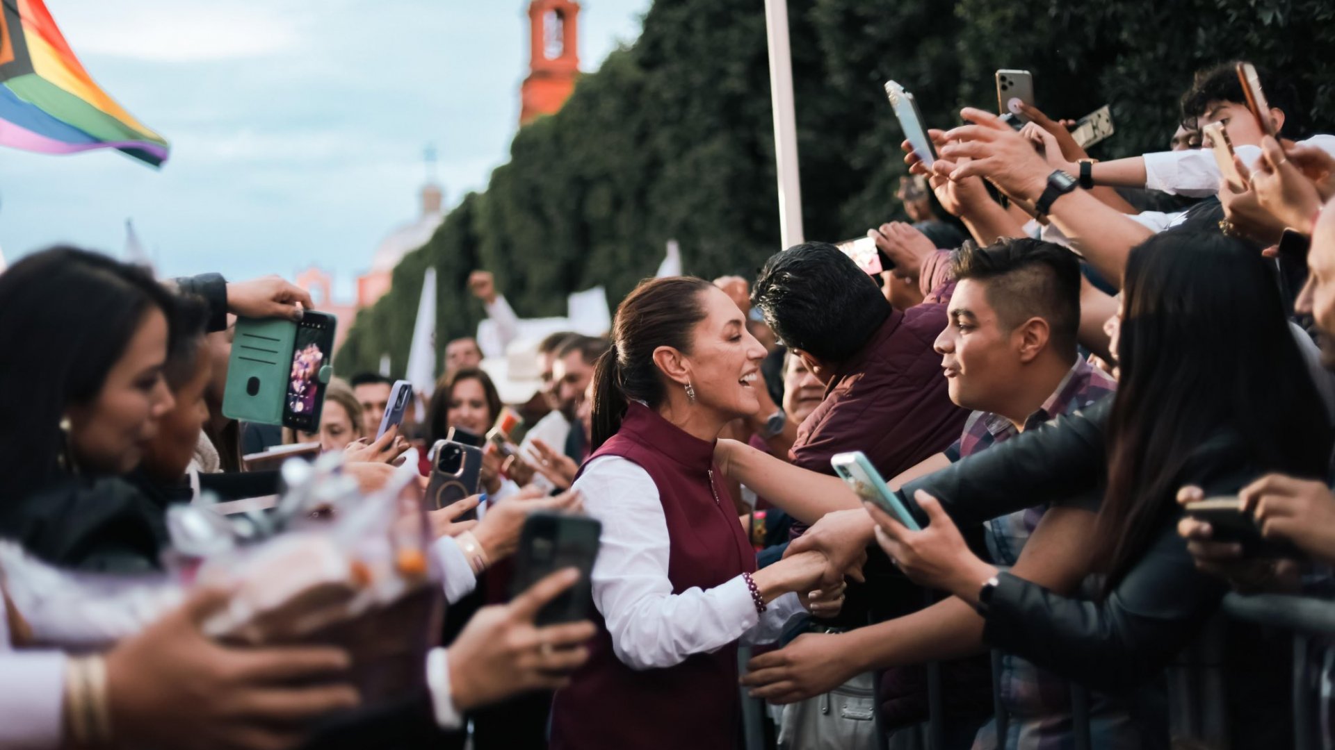 Claudia se reúne con simpatizantes y militantes en Guanajuato
