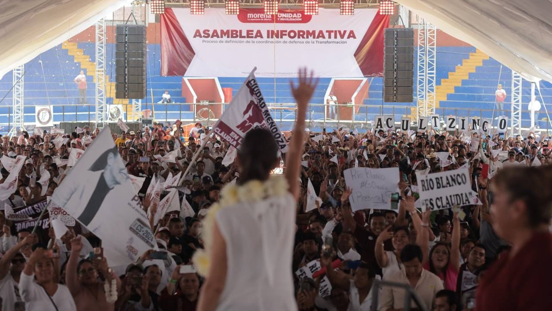 Celebra Sheinbaum logros de López Obrador