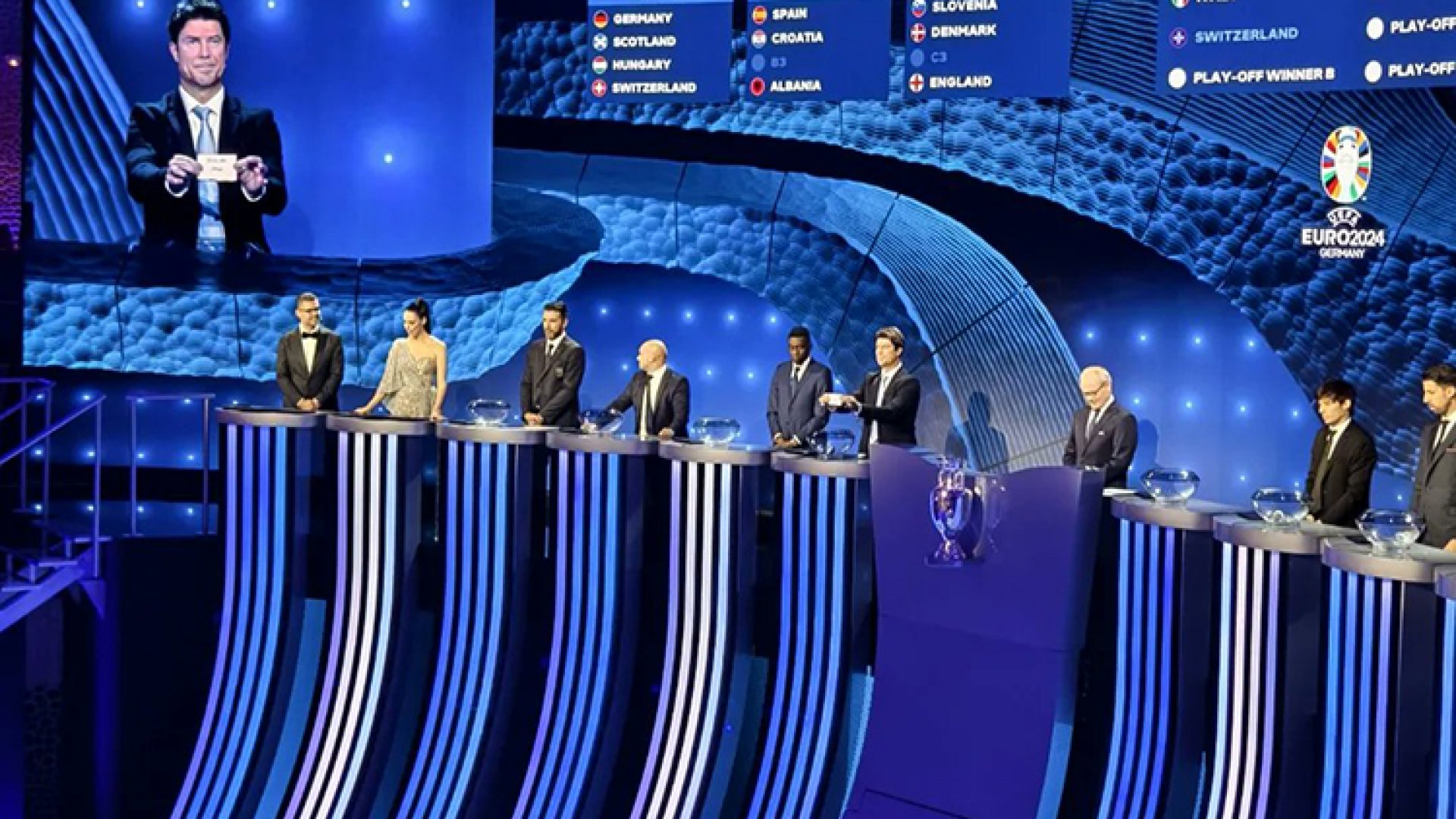 Se definen los grupos para la Eurocopa Alemania 2024