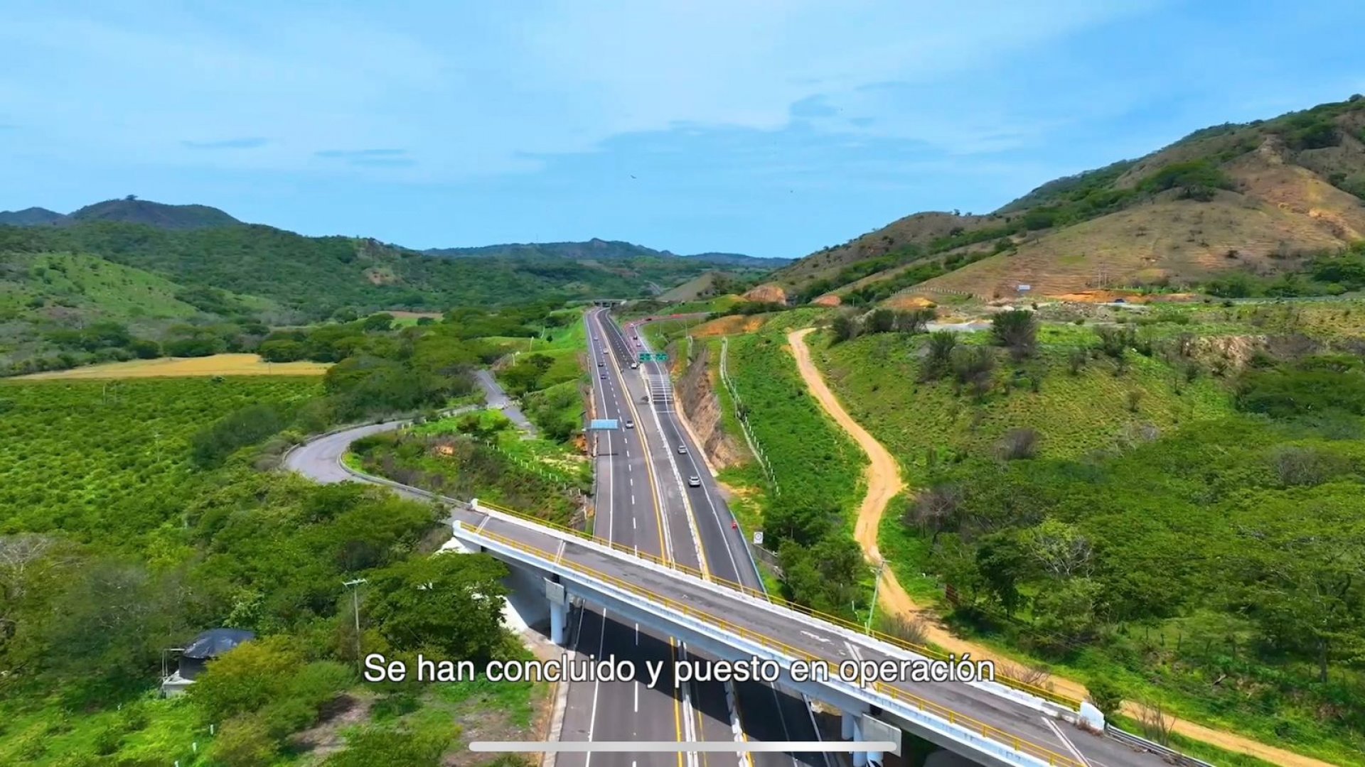 AMLO supervisa avance de autopistas nayaritas