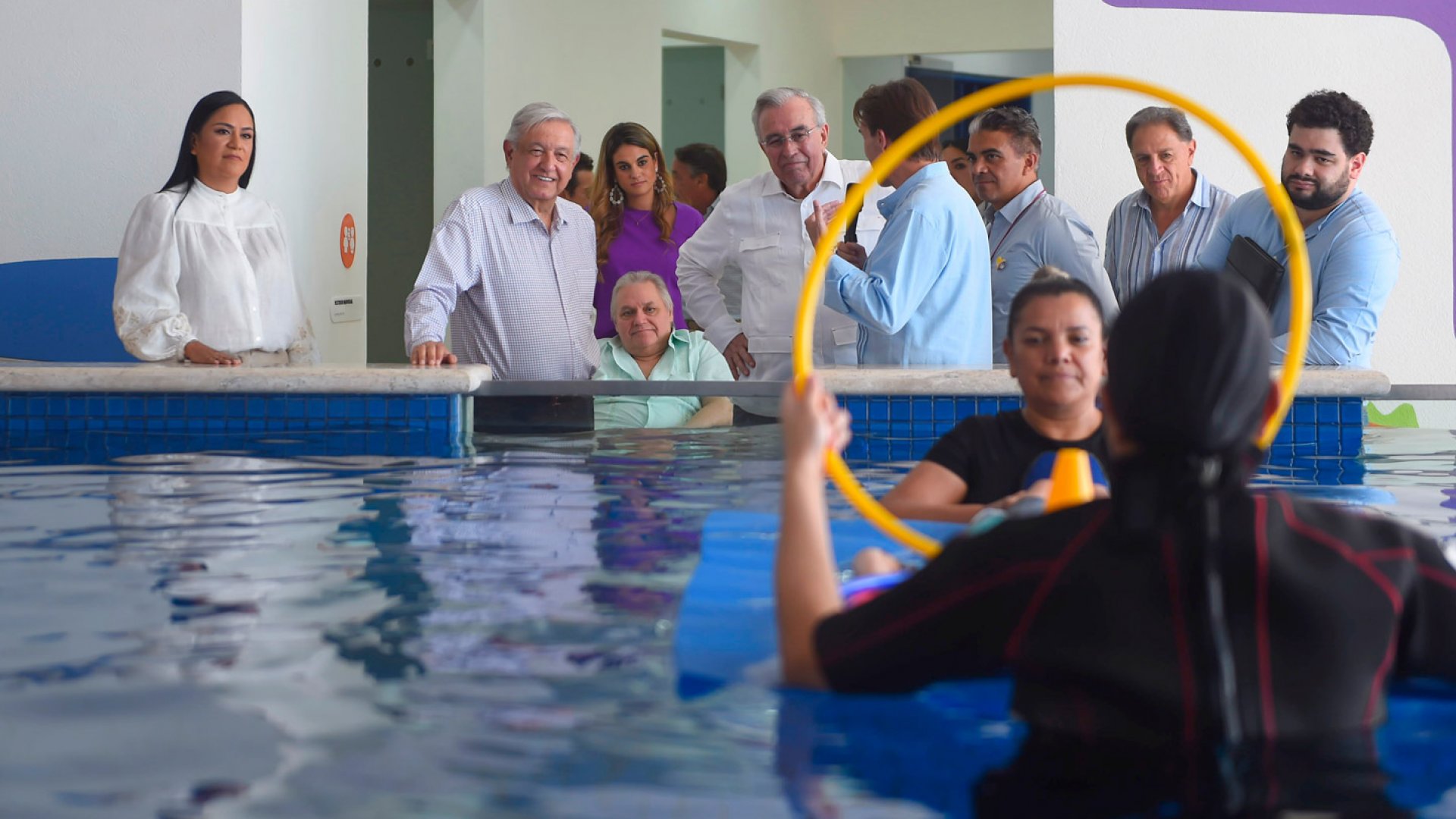 AMLO encabeza evento de inauguración del CRIT Teletón en Mazatlán, Sinaloa