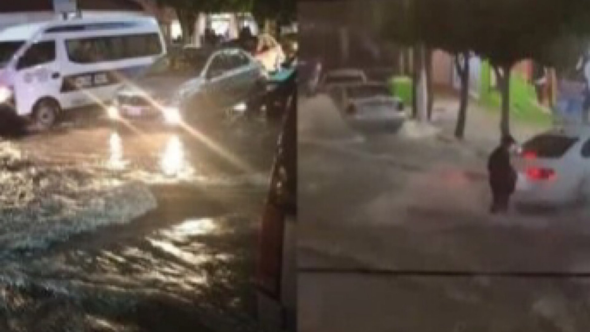 Torrencial lluvia provoca colapso en red de drenaje de Tula, Hidalgo