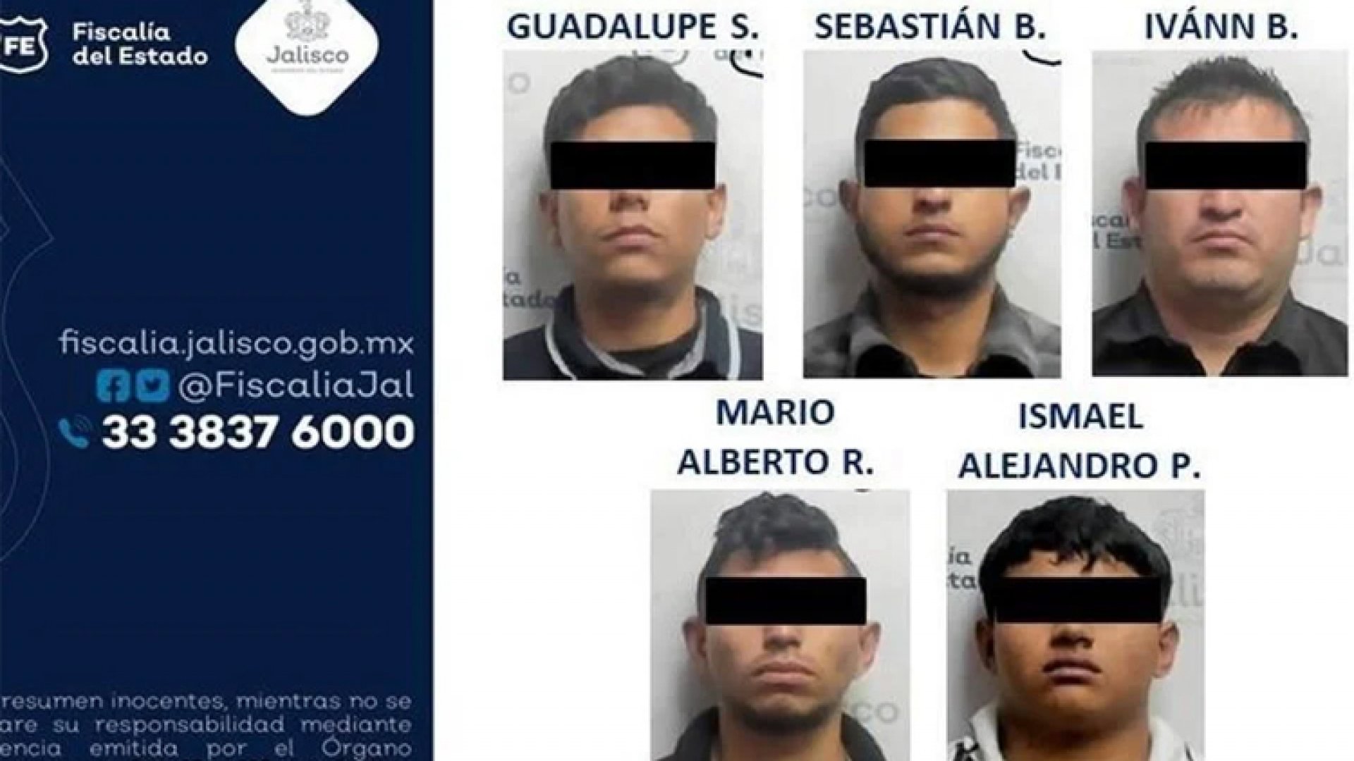 Vinculan a cinco por desapariciones en Tlajomulco