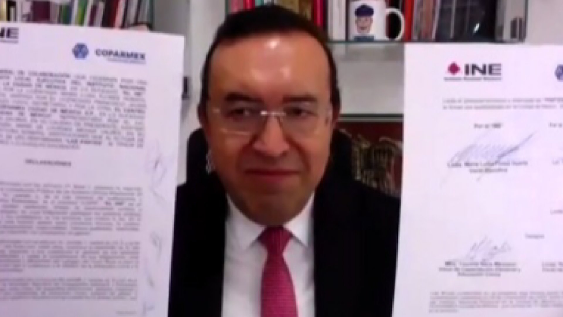 Junta local del INE y Coparmex-CDMX firman convenio de colaboración
