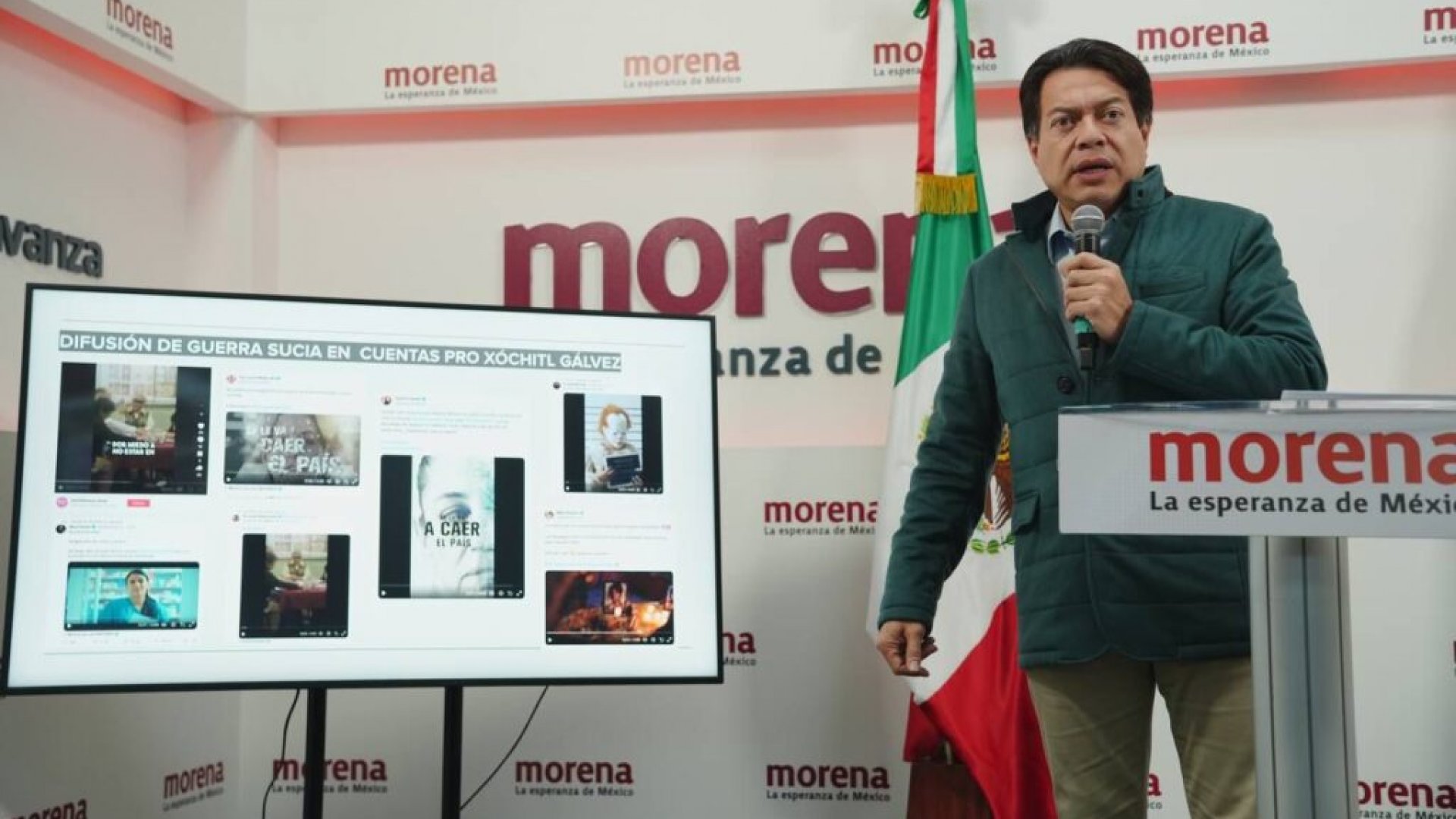 Mario Delgado denuncia ‘guerra sucia’ en contra de Claudia