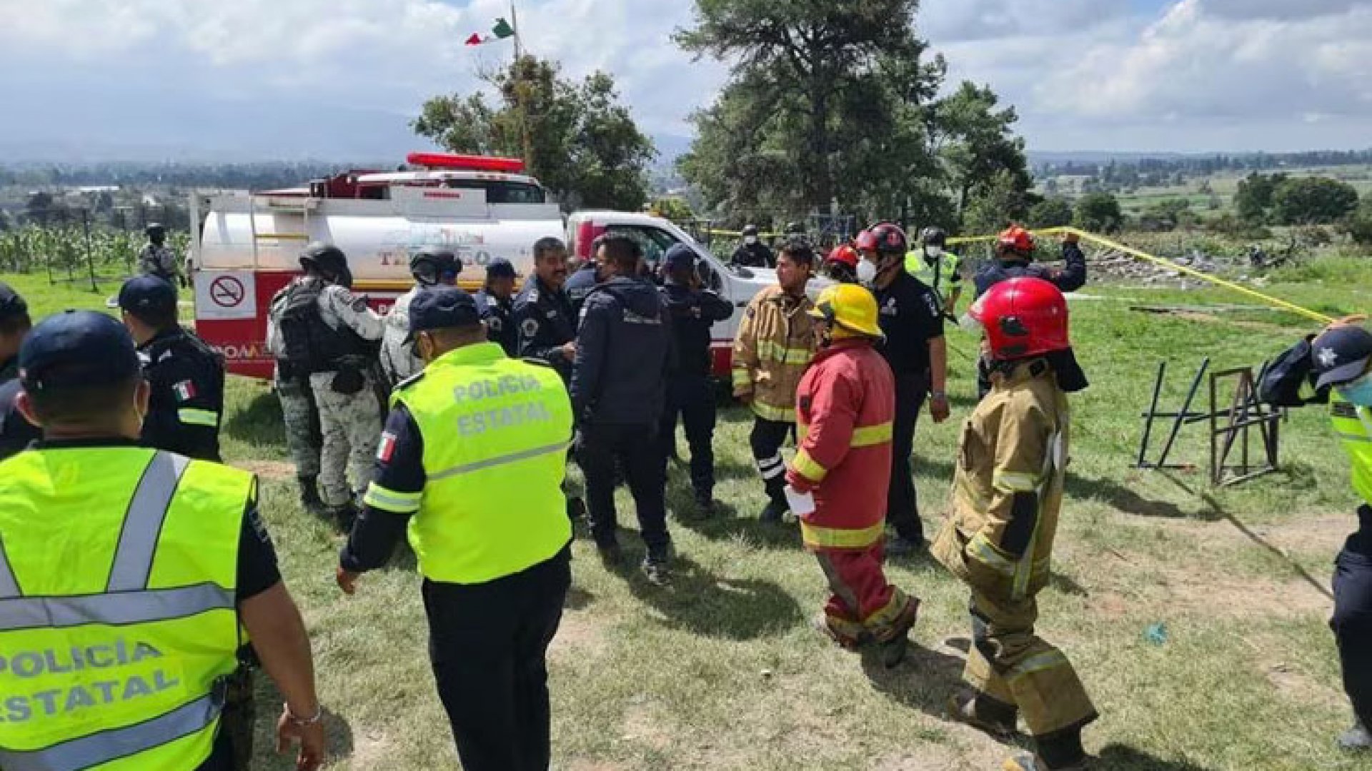 Ascienden a 32 los heridos por explosión en polvorín en Puebla