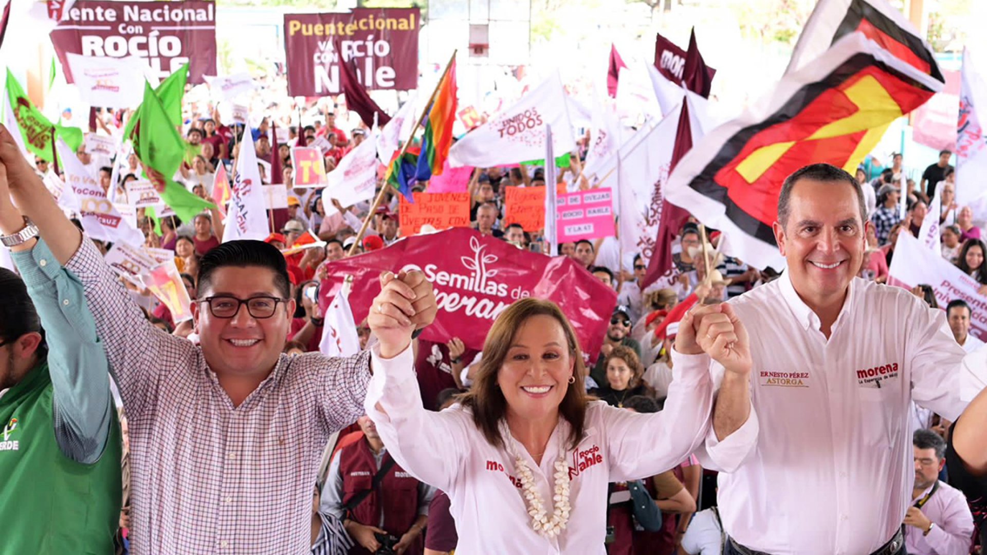 Rocío: '¡Organizados para ir por el triunfo!'