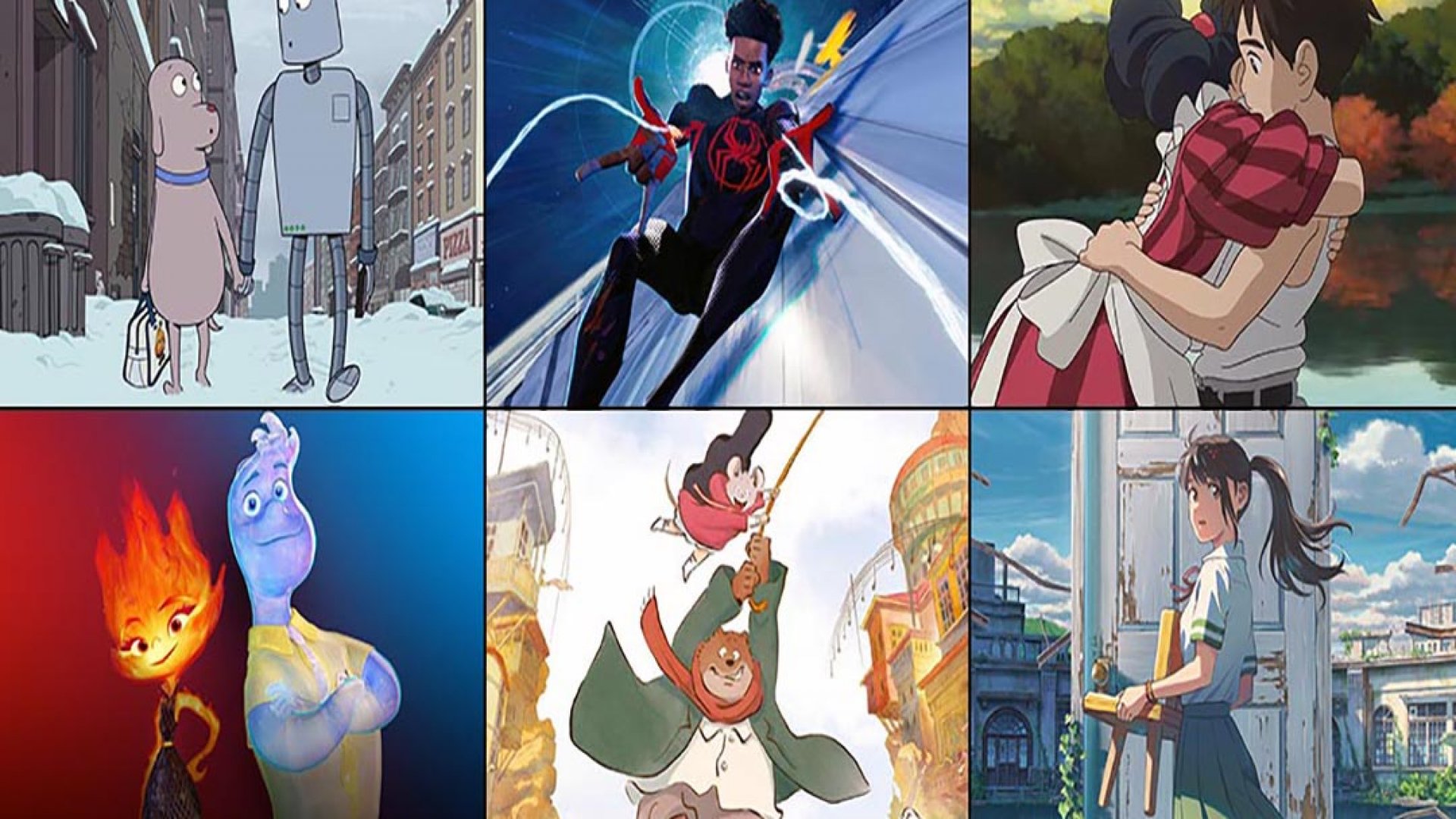 Historias animadas precandidatas a los Oscar 2024