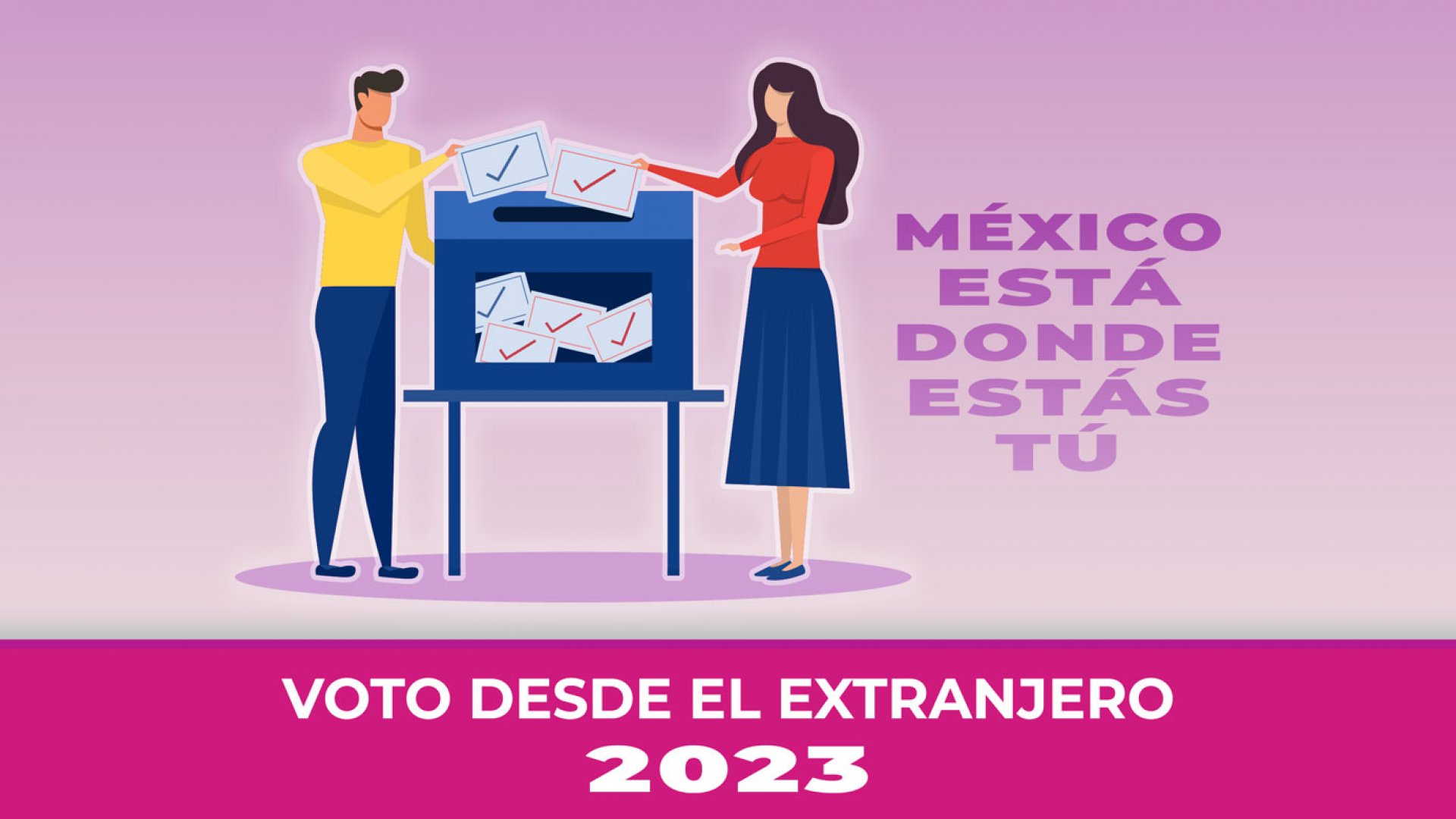 INE y SRE formalizan el voto presencial de mexicanos en el extranjero