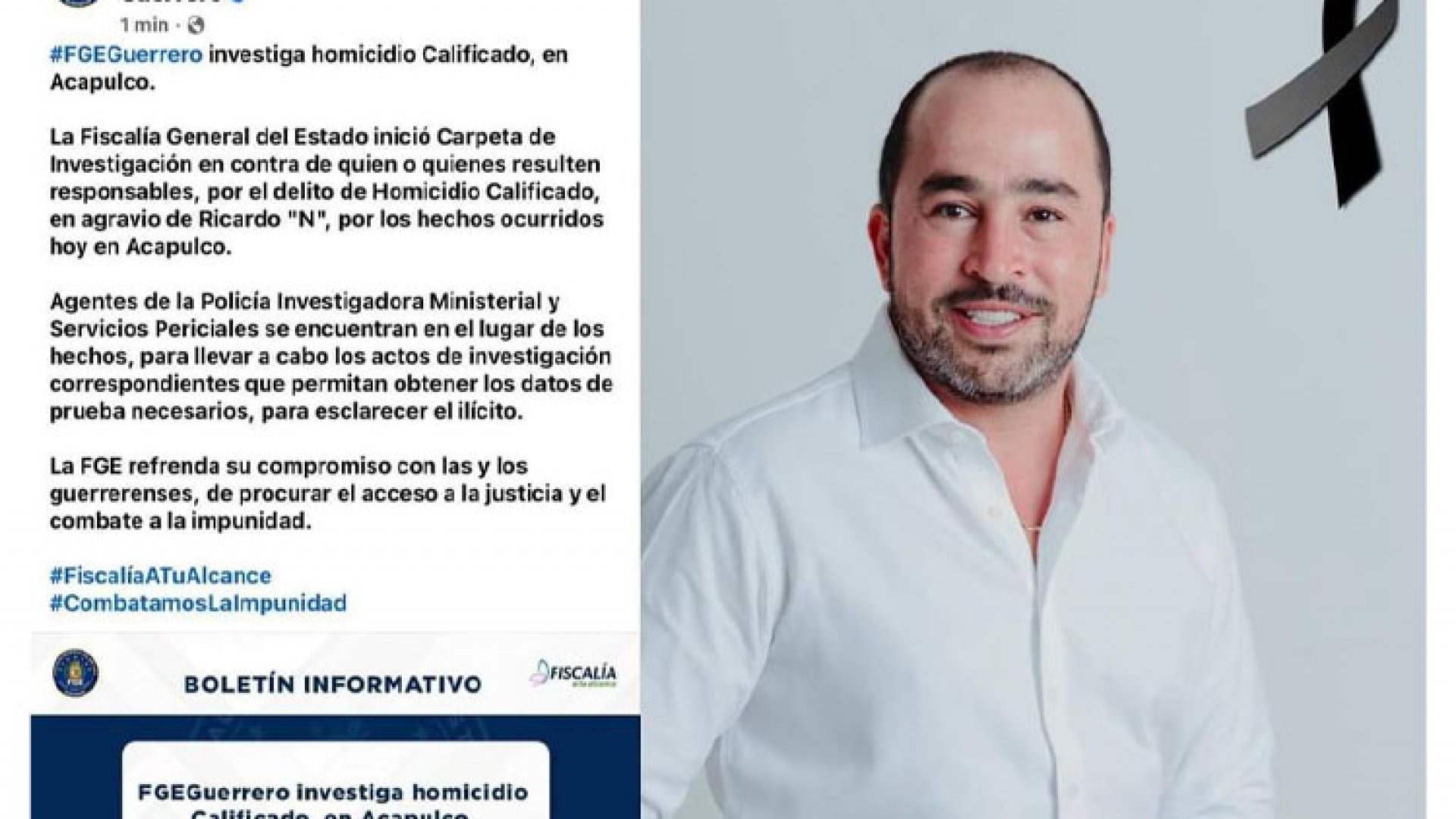 Asesinan a Ricardo Taja, exaspirante de Morena a diputado
