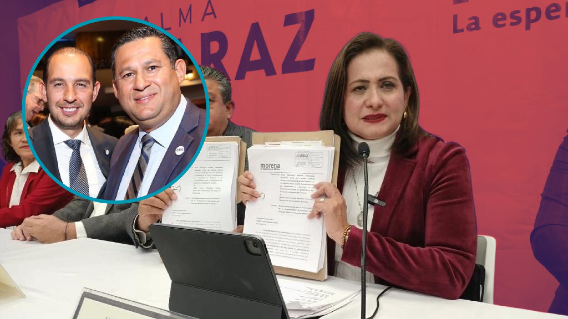 Alma Alcaraz celebra resolución a su queja contra Marko Cortés