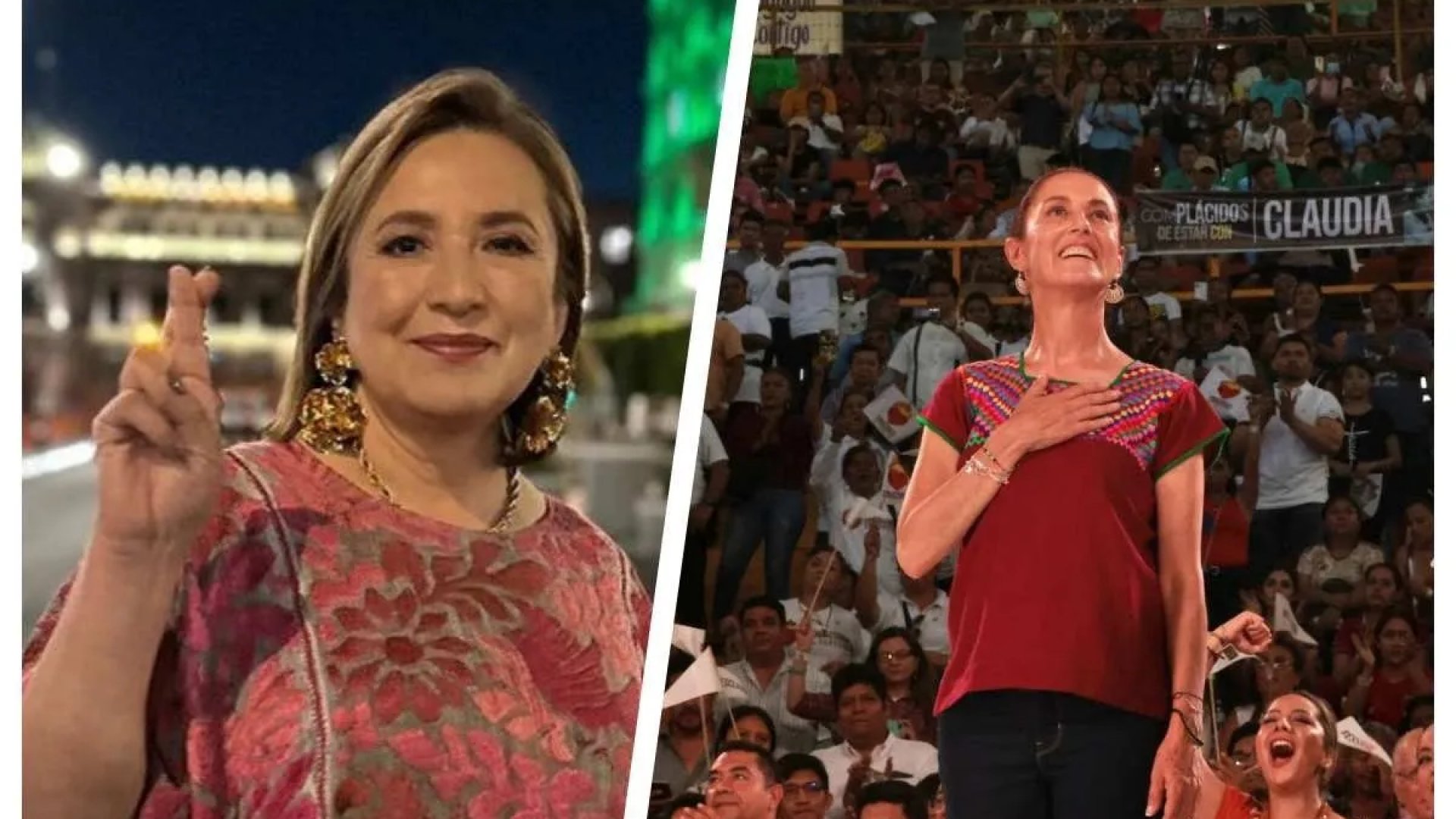 Actividades de Claudia Sheinbaum y Xóchitl Gálvez para este 26 de diciembre
