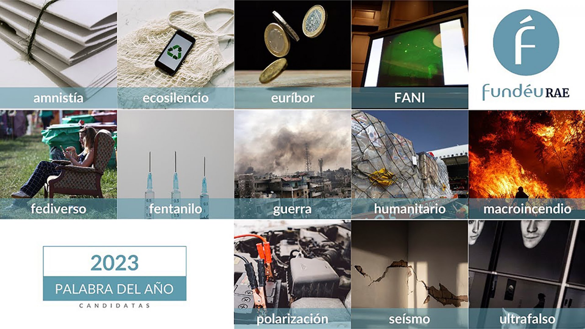 ¡La palabra del año! Fentanilo, FANI, fediverso y ultrafalso disputan el título