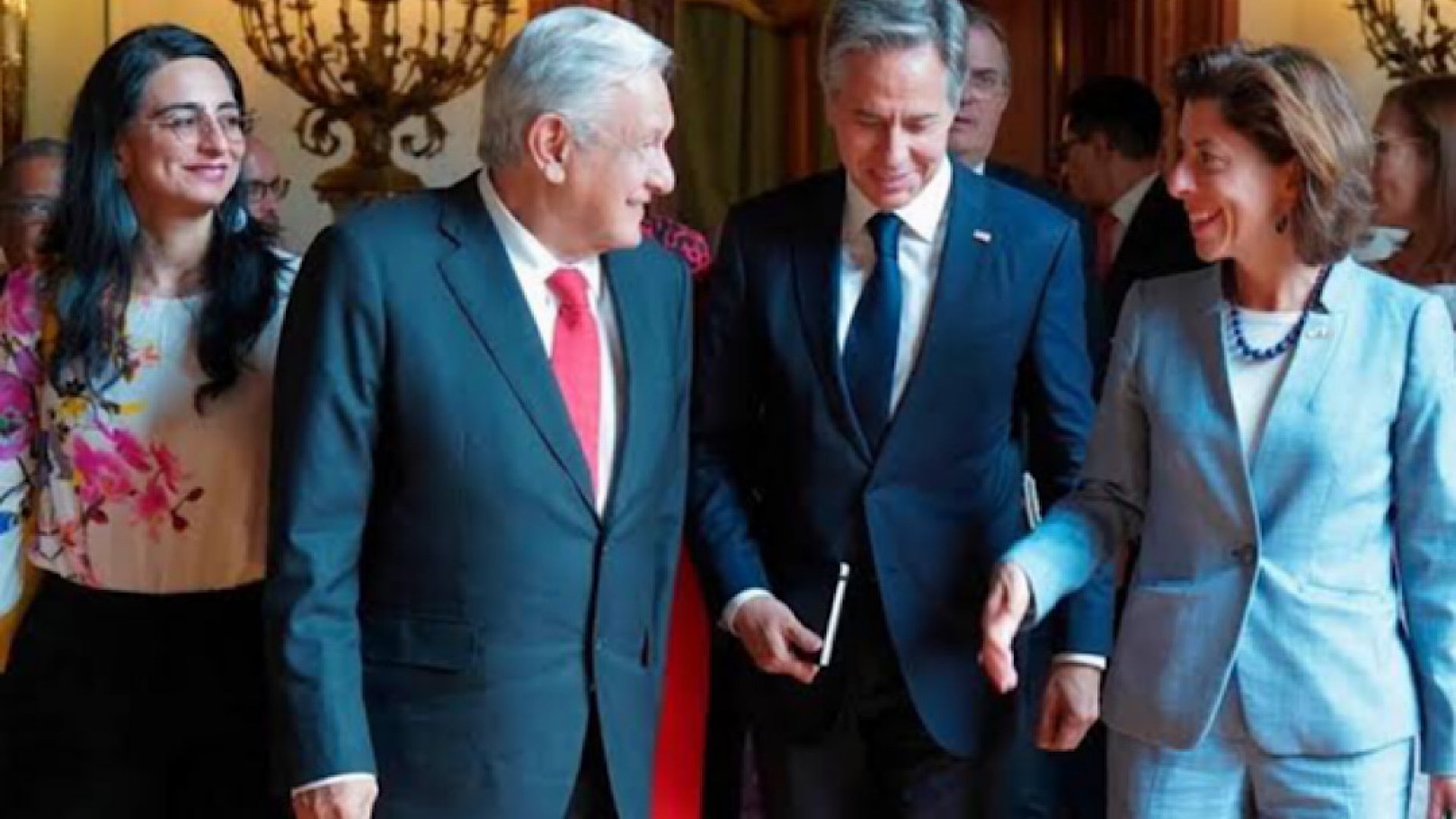 López Obrador Alista preparativos para encuentro de mañana con Blinken