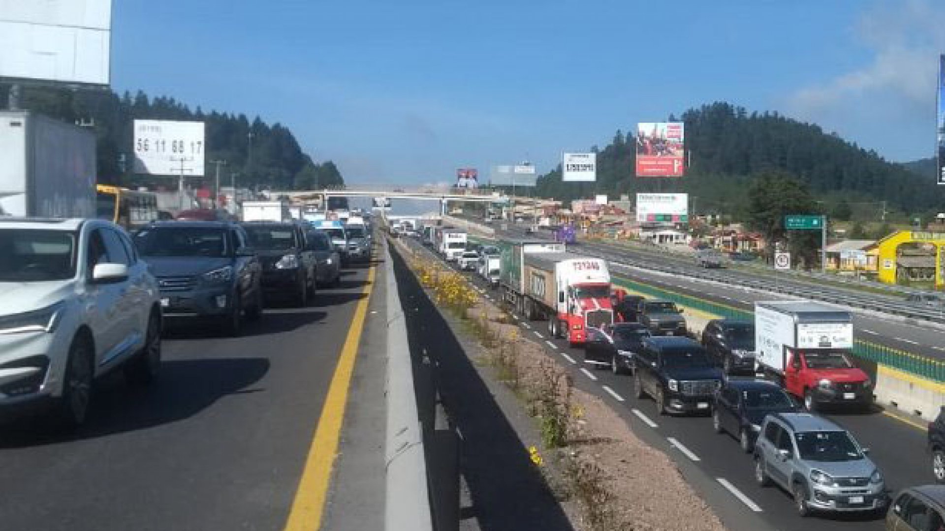 Anuncian nuevo cierre en la Autopista México-Toluca