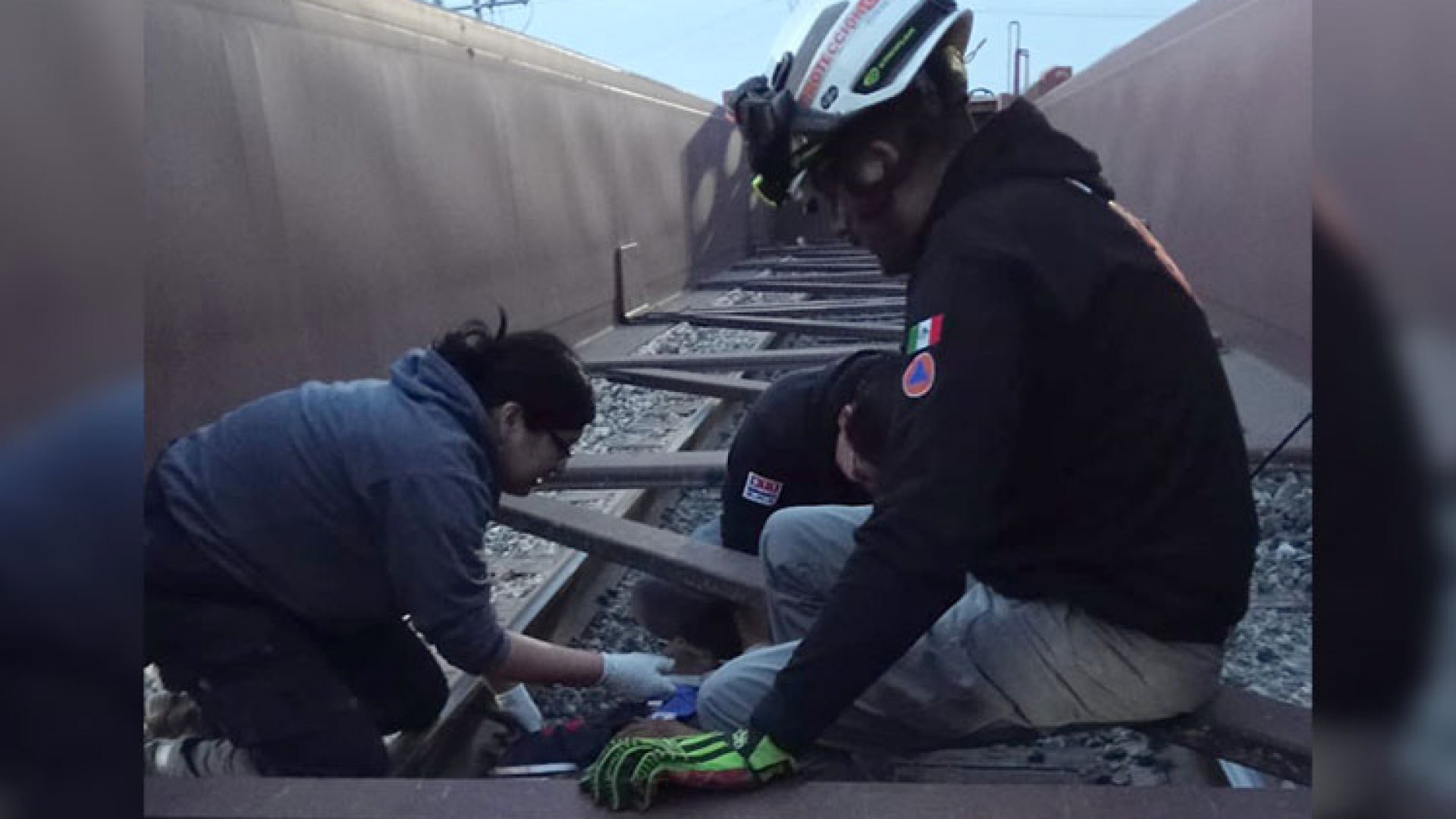 Muere bebé migrante al caer de tren en El Carmen