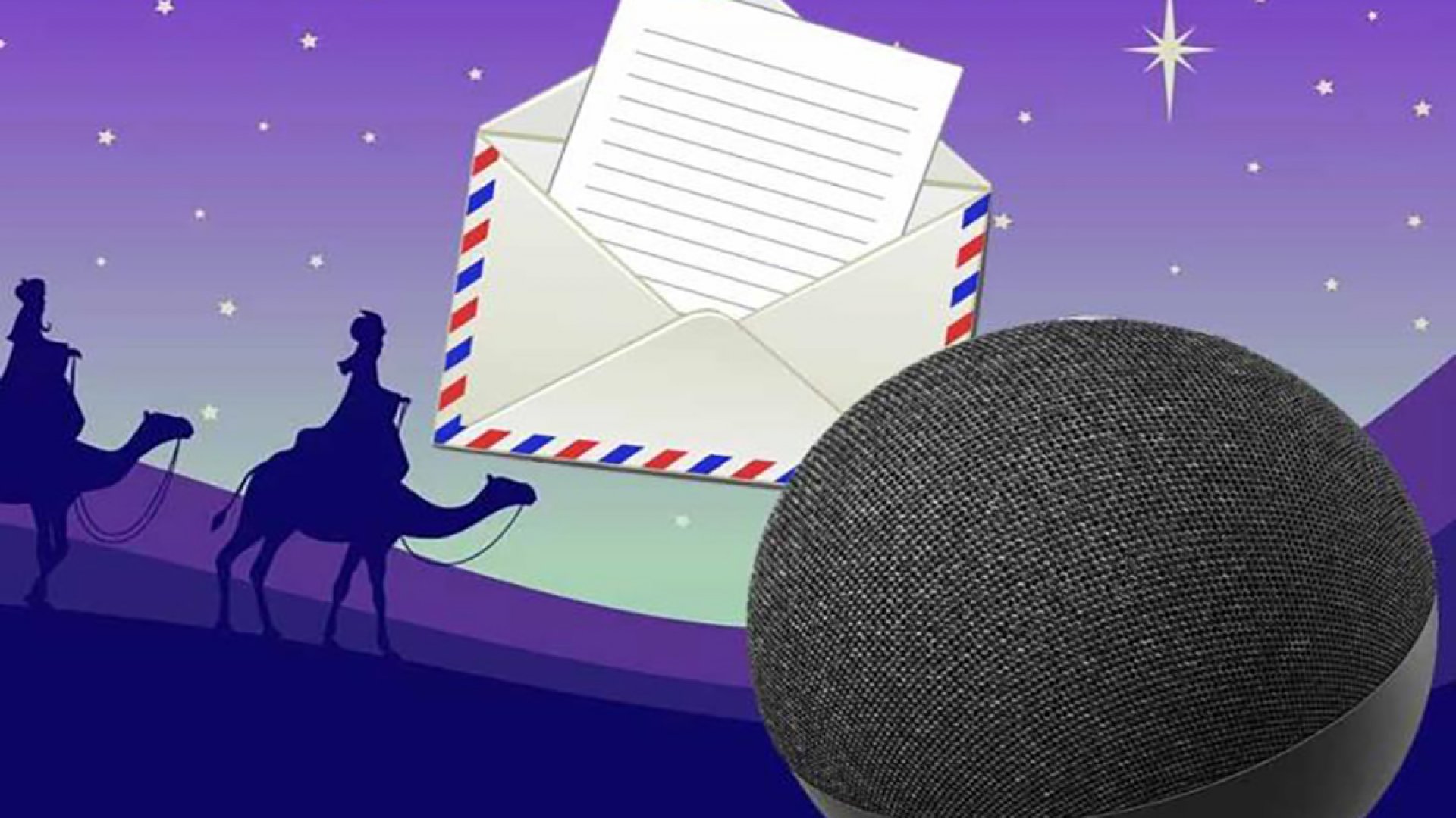Así puedes enviarle una carta a los Reyes Magos con Alexa