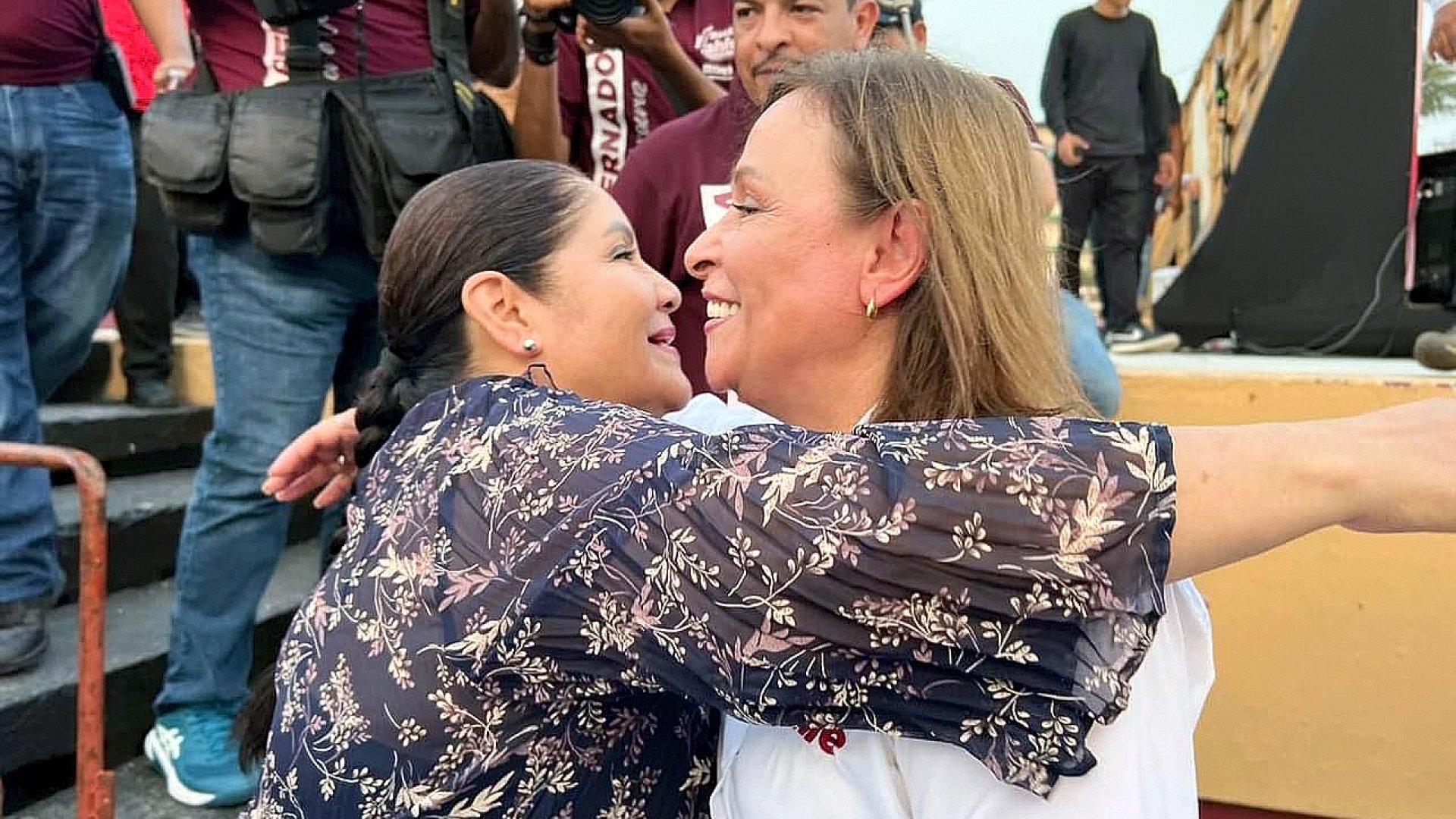 Claudia Tello continúa recorriendo Veracruz