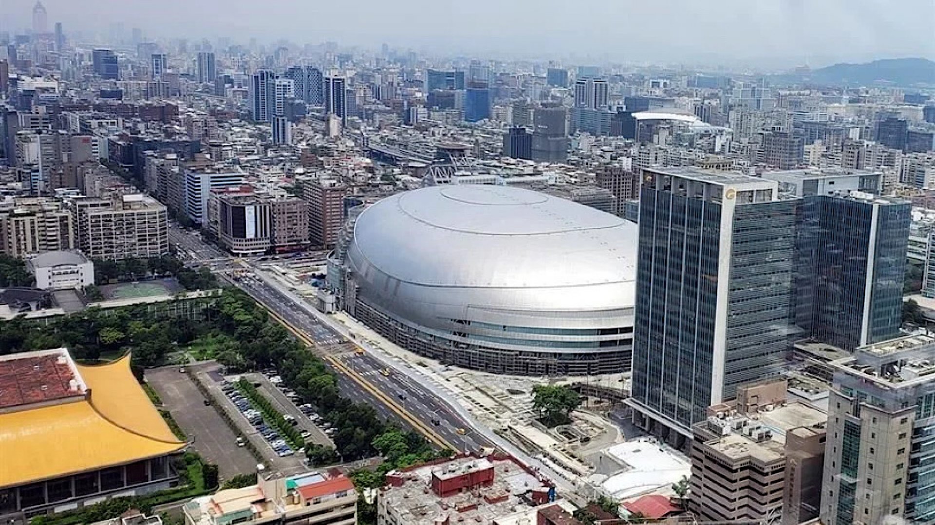 Tiene diseño el Taipei Dome