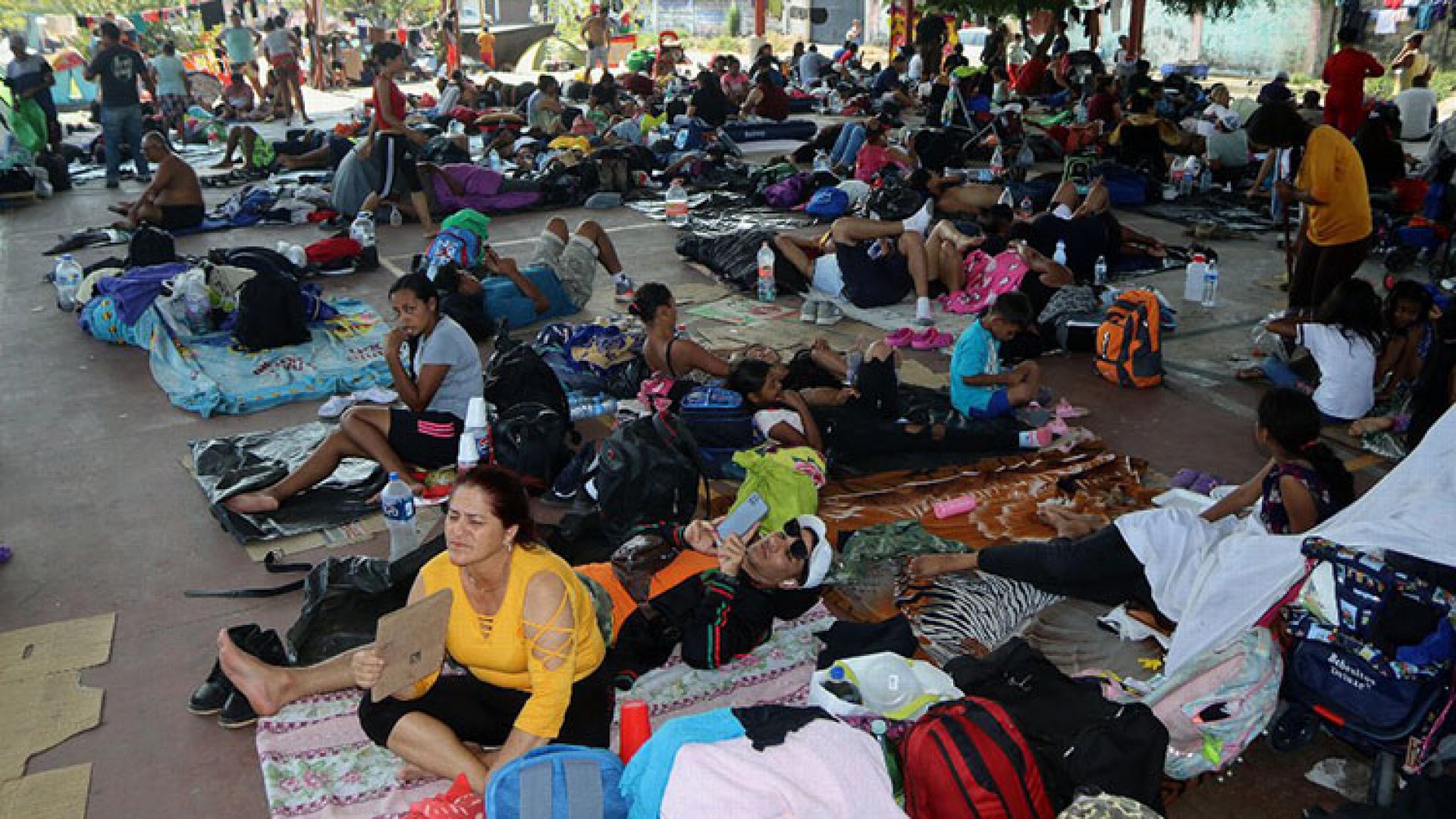 Buscan rearmar caravana migrante, el ‘Éxodo de los pobres’