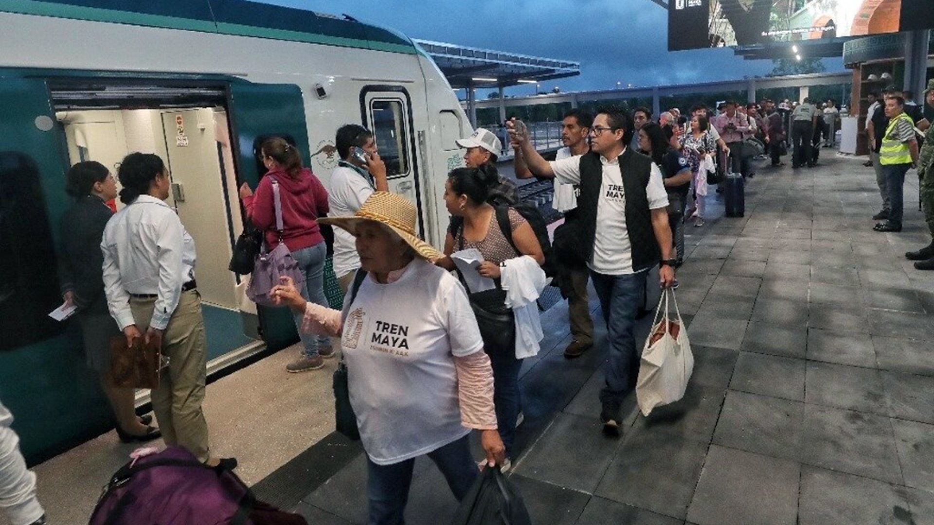 Tramos del Tren Maya del Ejército, con avance mayor a 73%