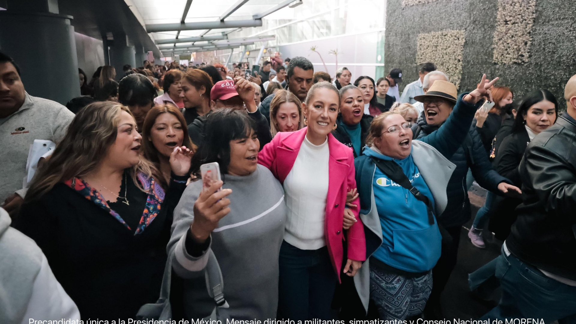 Regresa a Jalisco precampaña de Claudia Sheinbaum