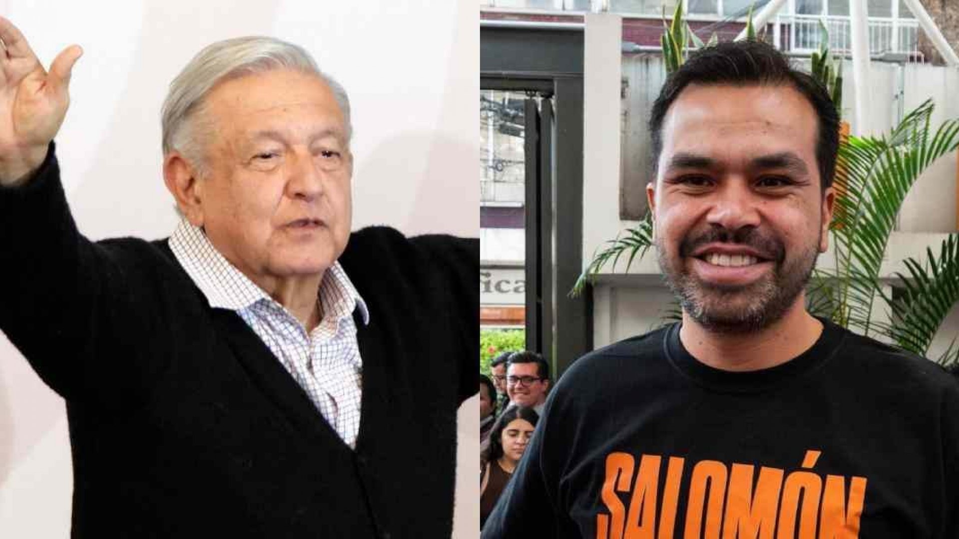 AMLO celebra precandidatura presidencial de Movimiento Ciudadano