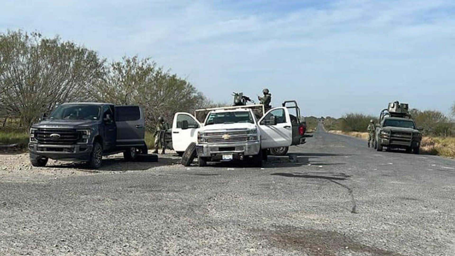 Registran tiroteo entre Ejército y crimen organizado en China, NL