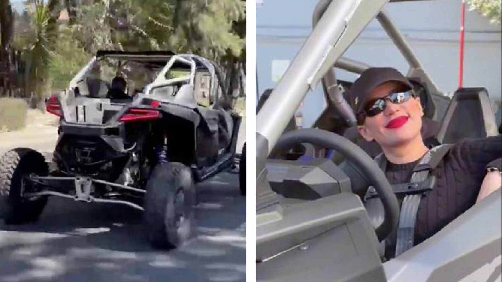 El RZR de Sandra Cuevas: ¿un riesgo en la calle?