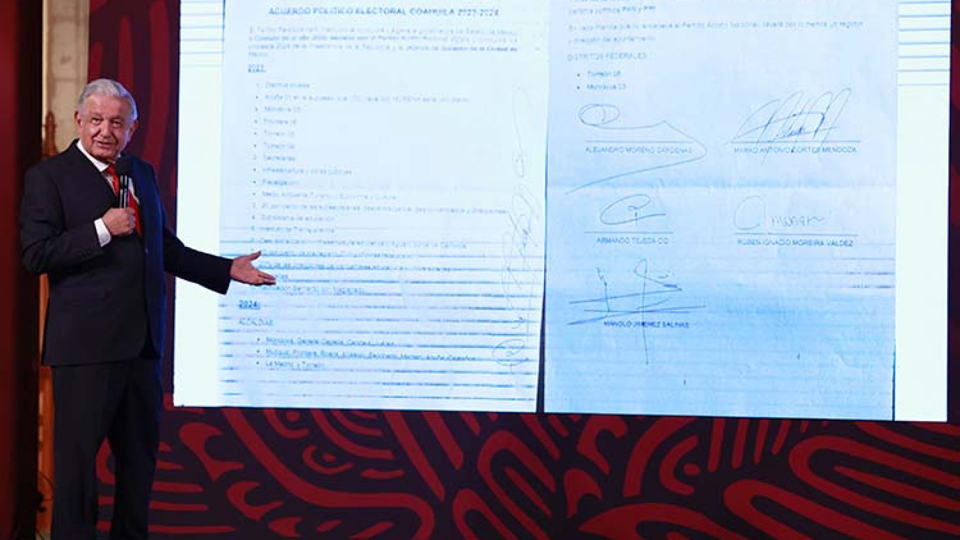 Agradece AMLO a Marko Cortés revelar ‘pacto mafioso’ PRI-PAN
