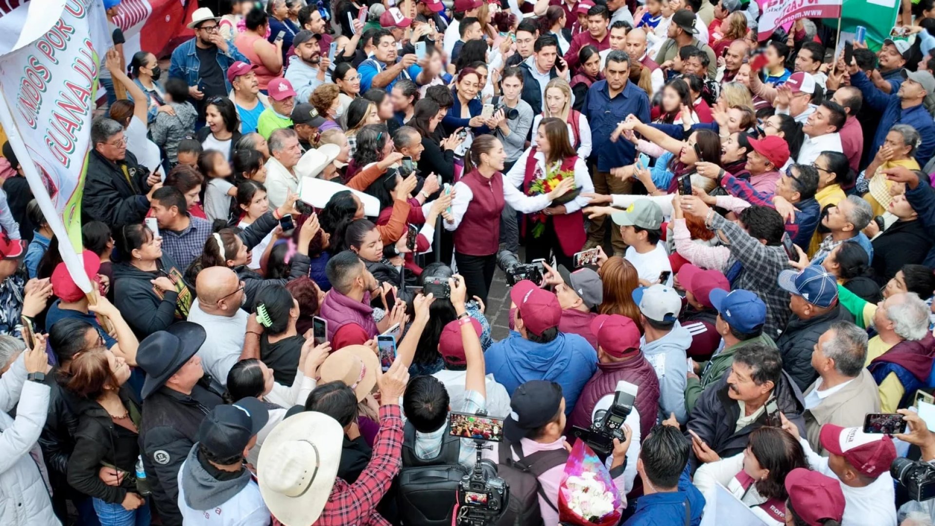 En precampaña, Sheinbaum reunió a más de 700 mil militantes y simpatizantes