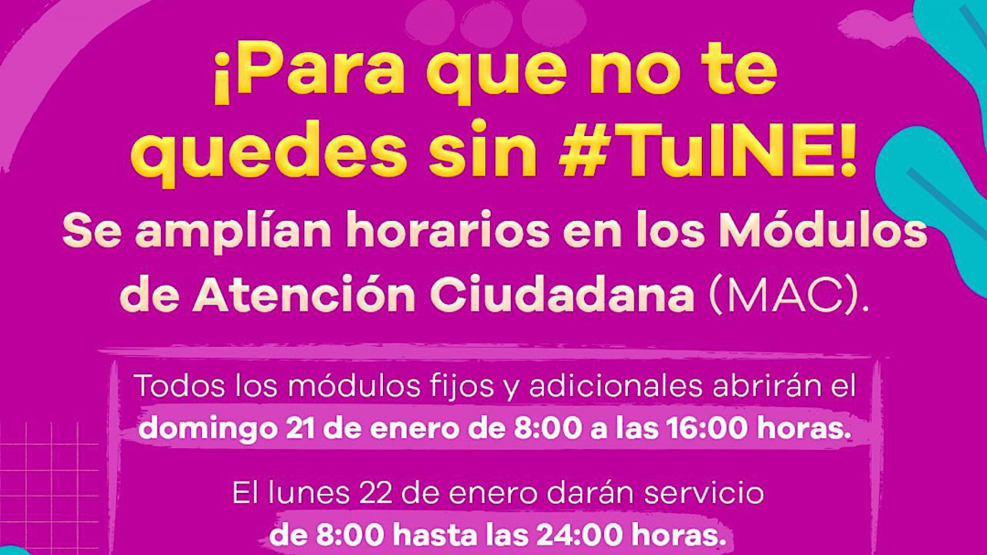 Este es el último día para actualizar o tramitar tu credencial del INE