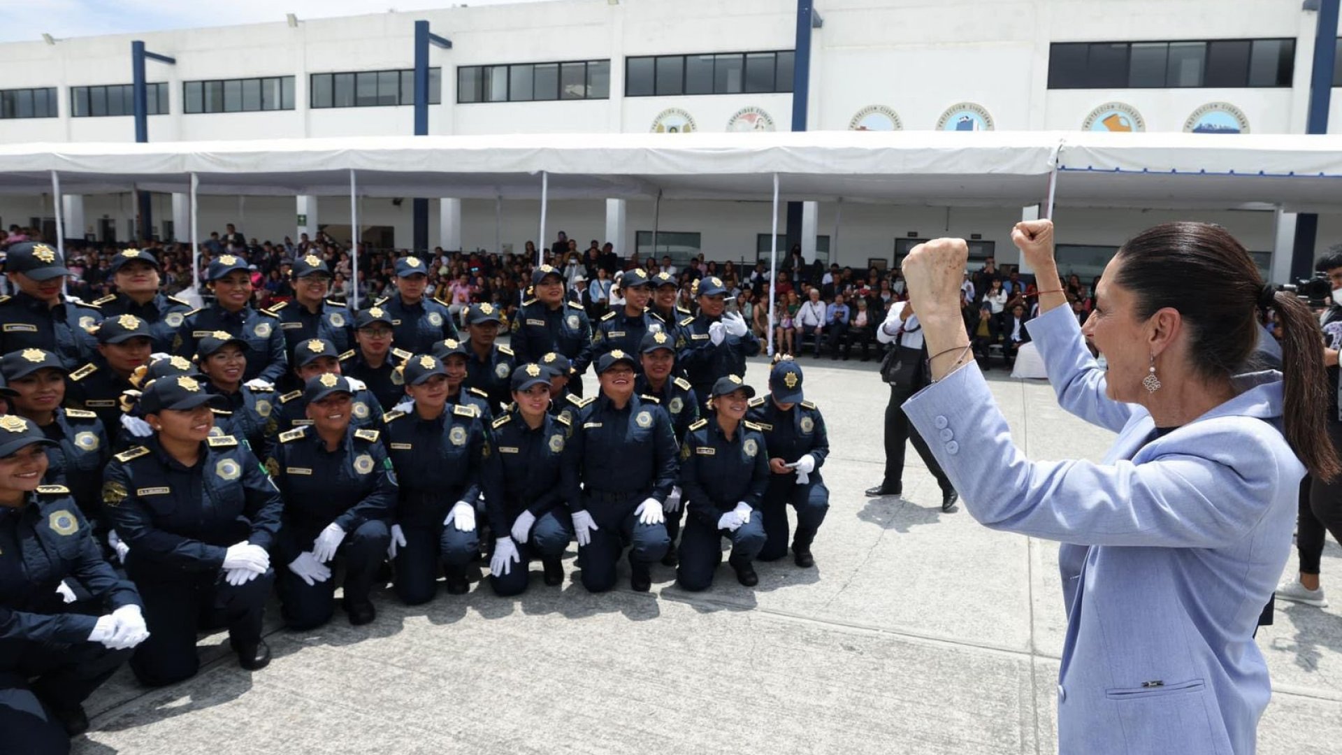 Claudia: Se creó la ‘mejor policía del país’ en mi gobierno de la Ciudad de México