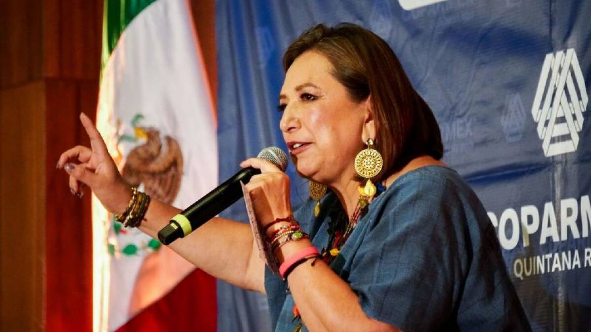 Xóchitl Gálvez, conforme con listas para legisladores de la alianza opositora