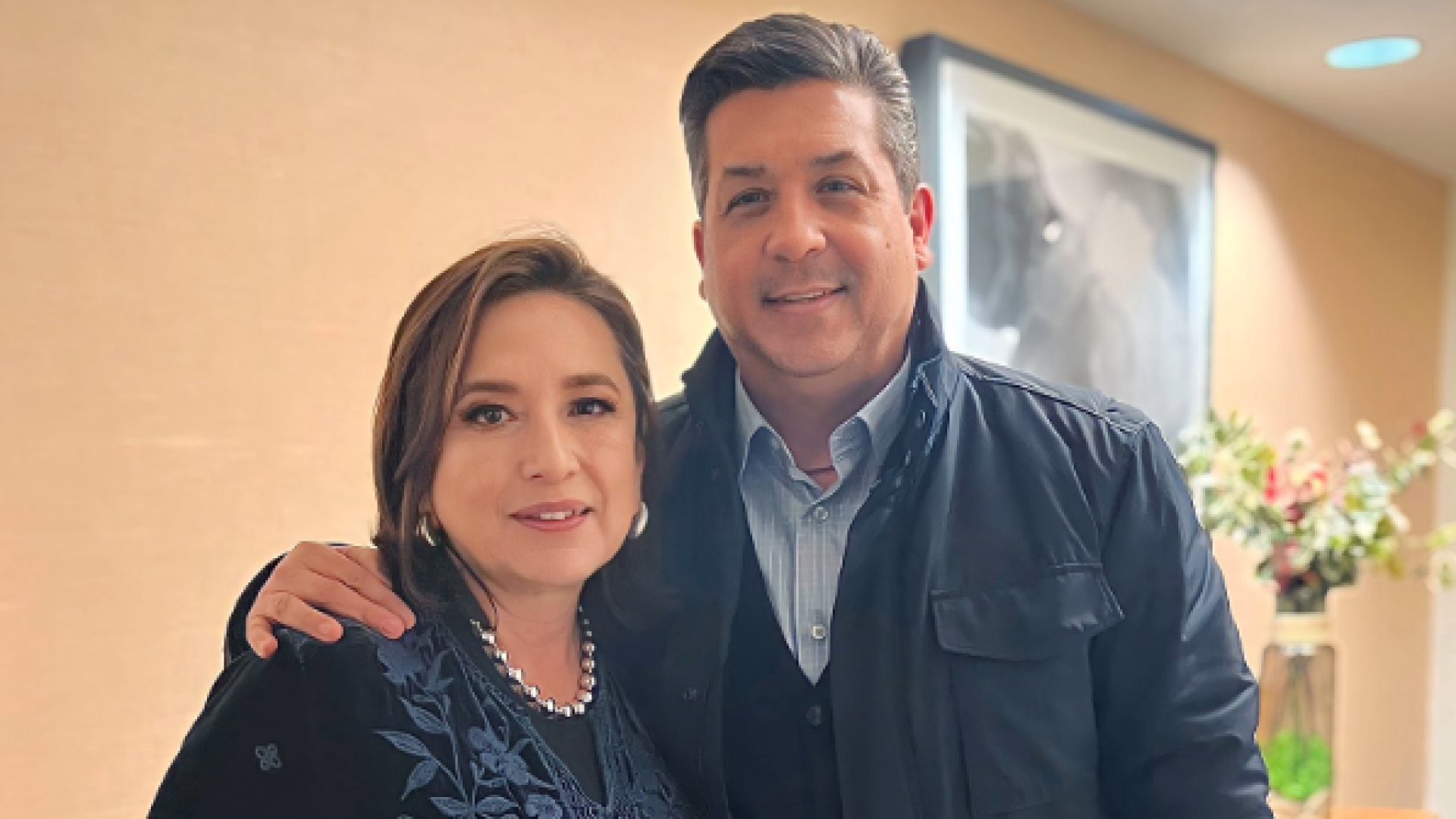 Cabeza de Vaca se reúne con Xóchitl Gálvez