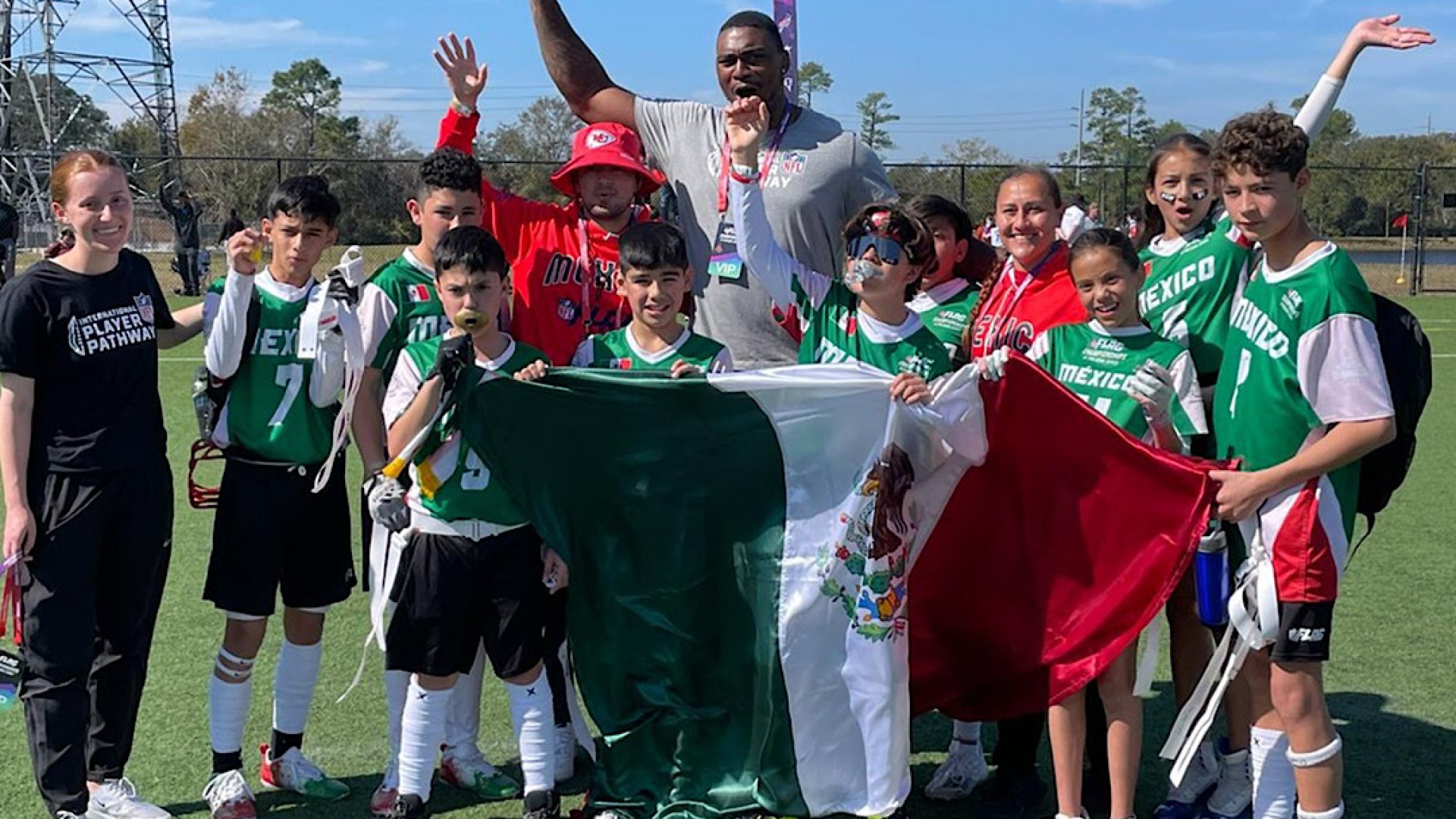 México logra el segundo lugar en Flag Football