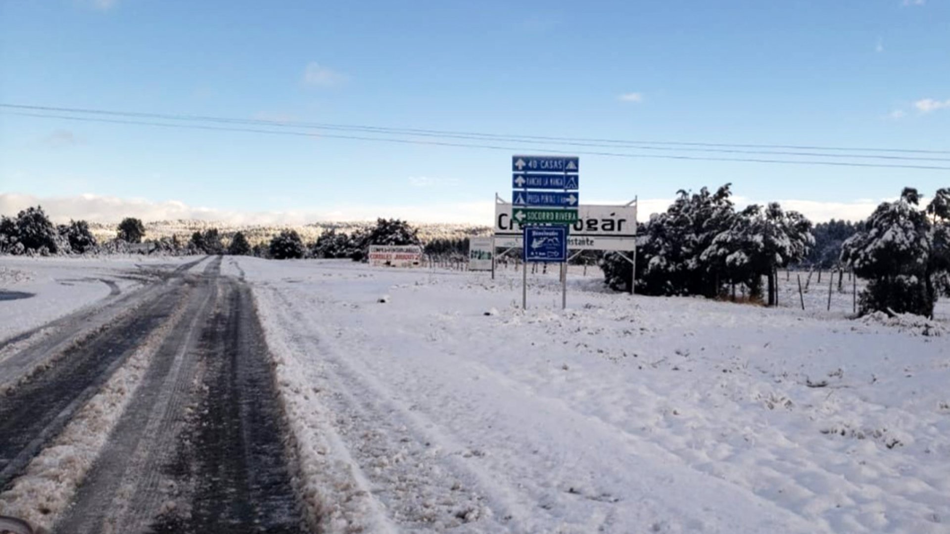 Tremendas heladas por frente frío 33 y sexta tormenta invernal