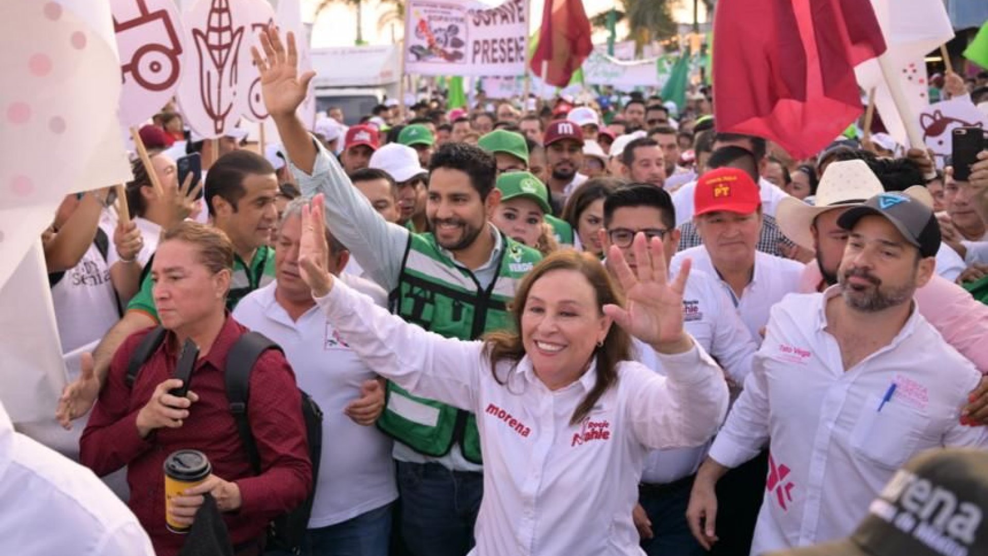 Rocío Nahle arrancará campaña en Veracruz puerto