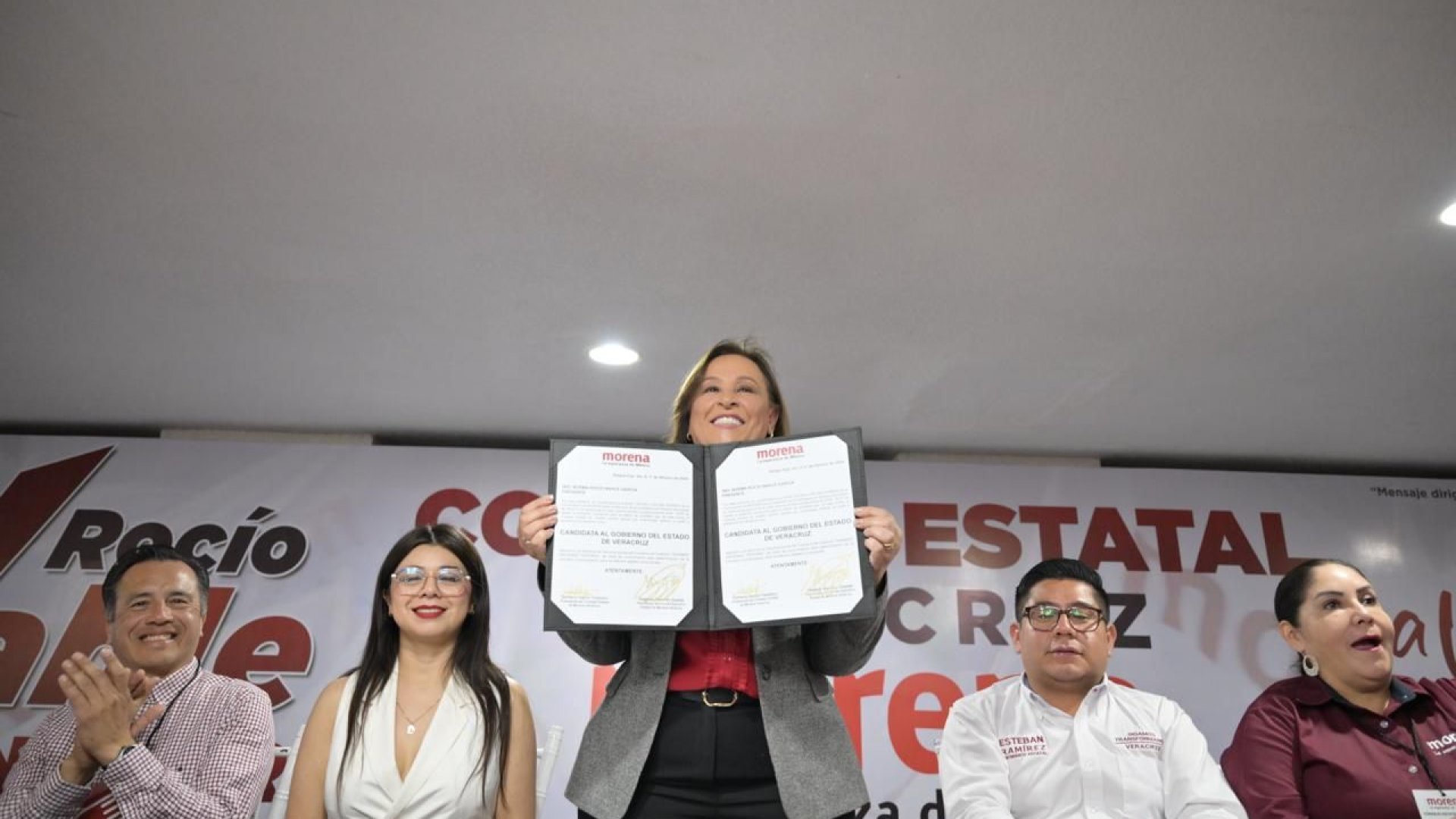 ¡Rocío Nahle Candidata! ¡Vamos a ganar a la buena!