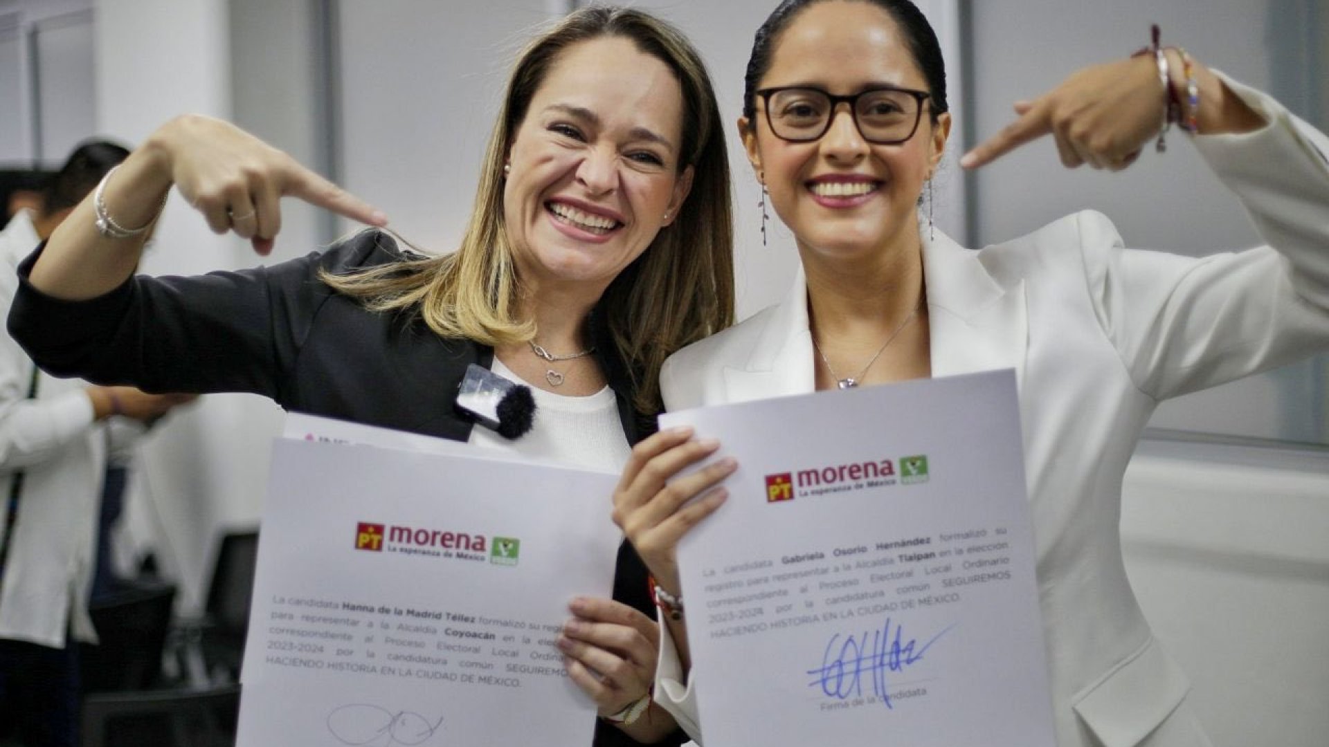 Se registran candidaturas de Morena a las alcaldías de Cuauhtémoc, Tlalpan y Coyoacán
