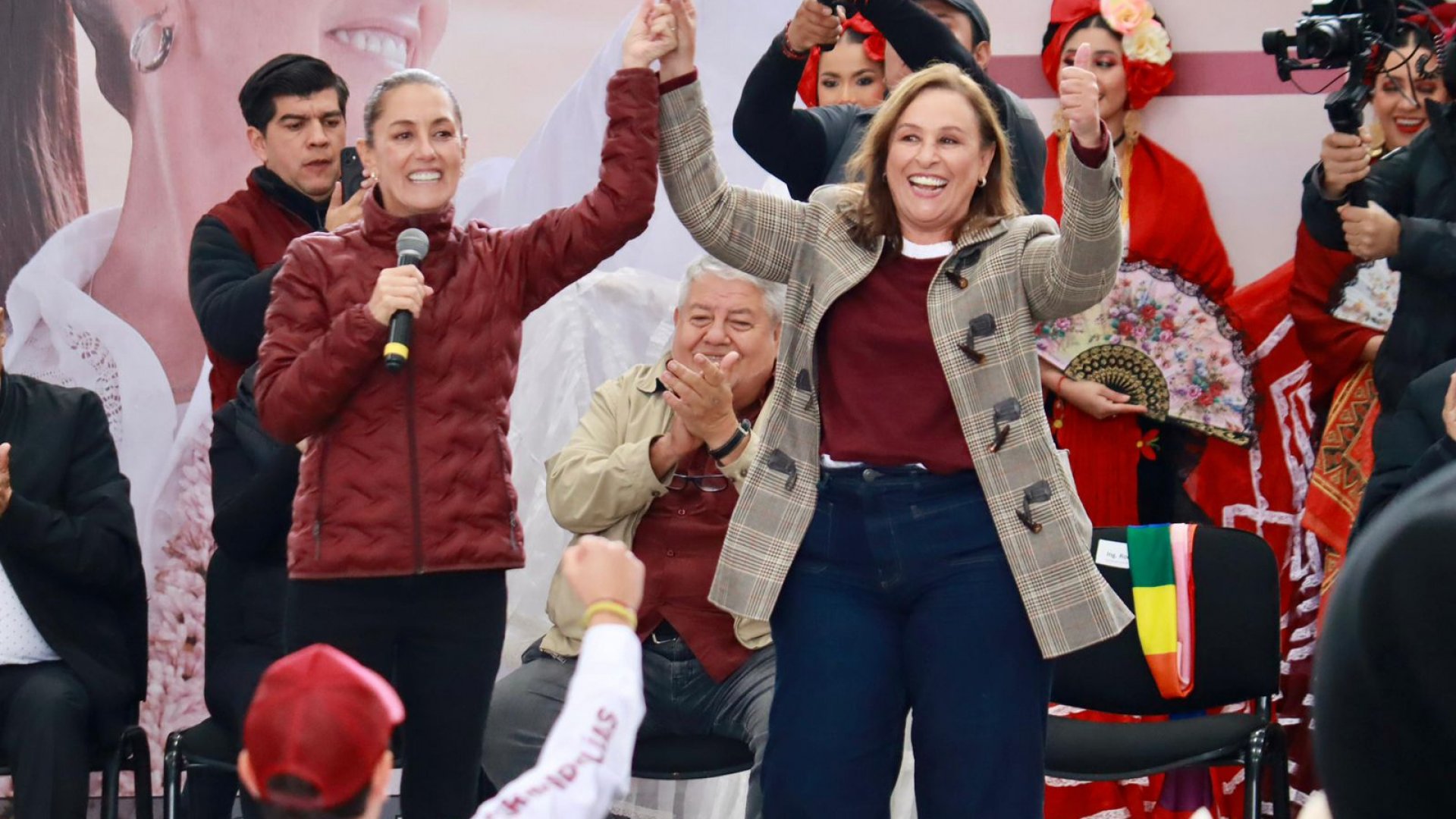¡Todos al zócalo con Claudia Sheinbaum!