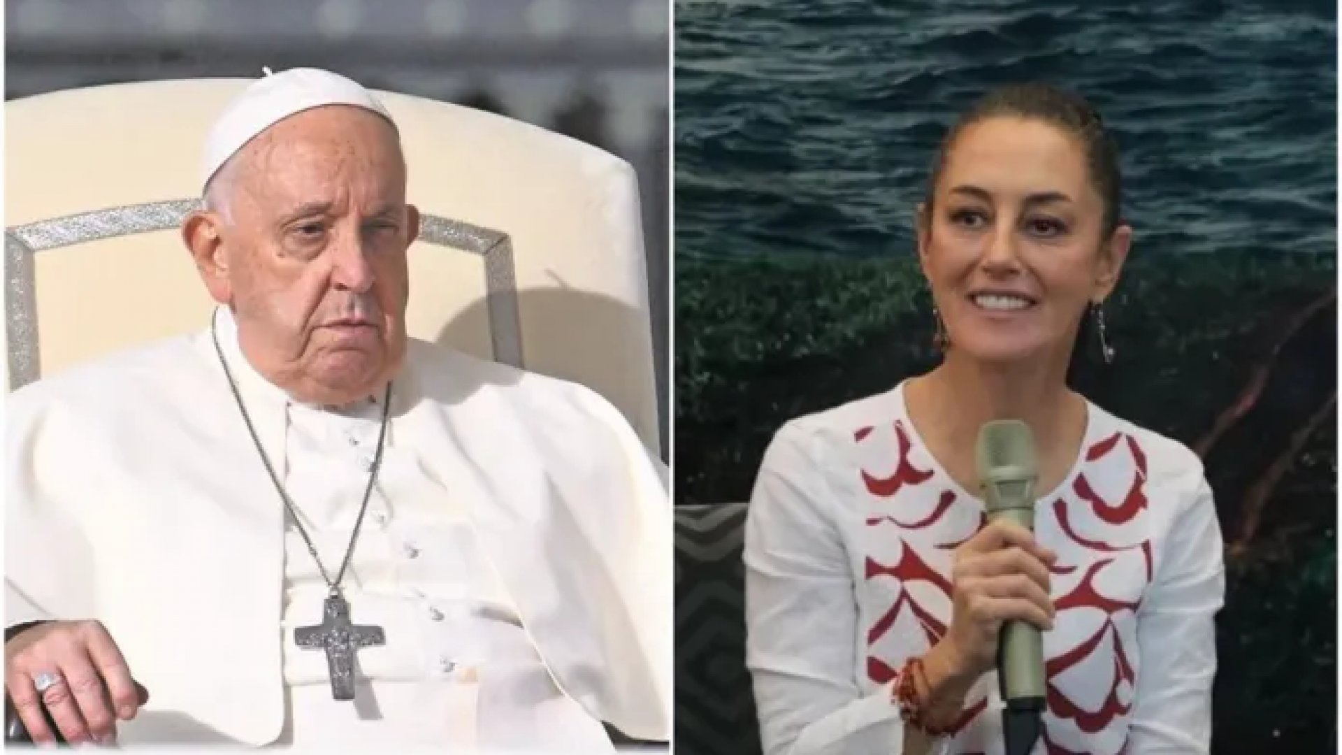 Claudia Sheinbaum visita al Papa Francisco en el Vaticano