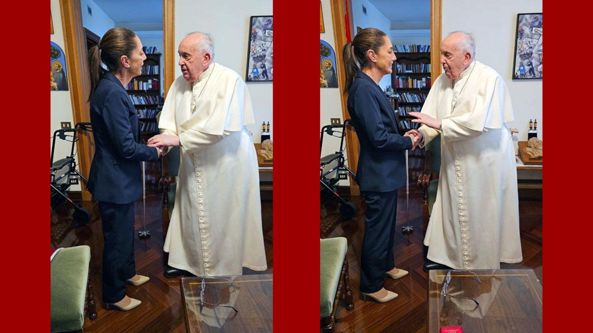 Sostiene Claudia Sheinbaum encuentro con el Papa Francisco