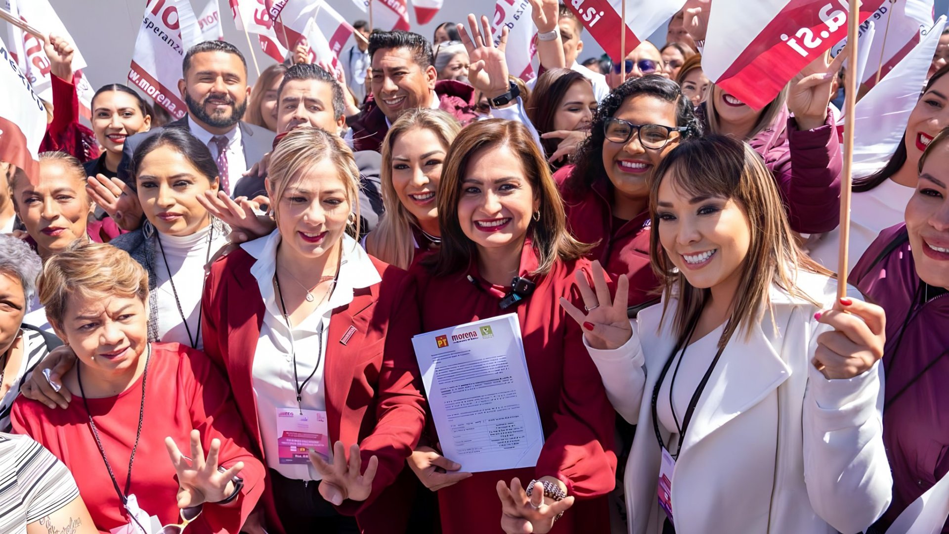 Oficialmente Alma Alcaraz es candidata a gobernadora de Guanajuato