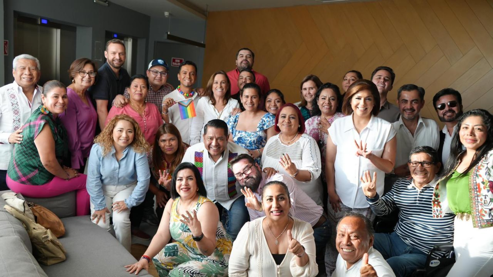 Unidad y cámaradería de la 4T en Veracruz
