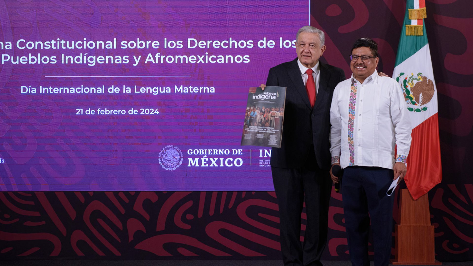 AMLO anuncia reforma para pueblos indígenas y afromexicanos