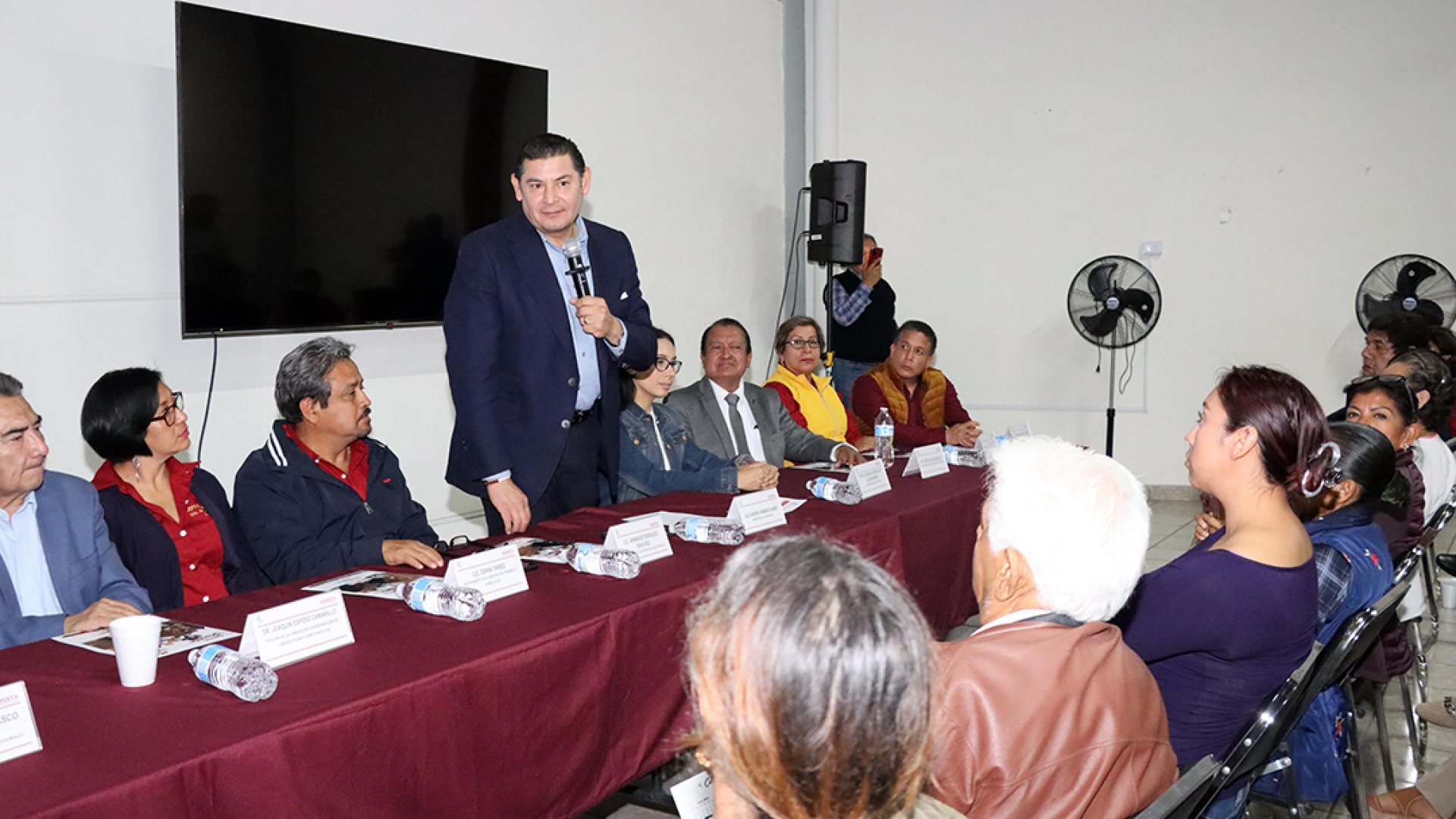 Alejandro Armenta fortalece el ejército a favor de la salud en 4 municipios