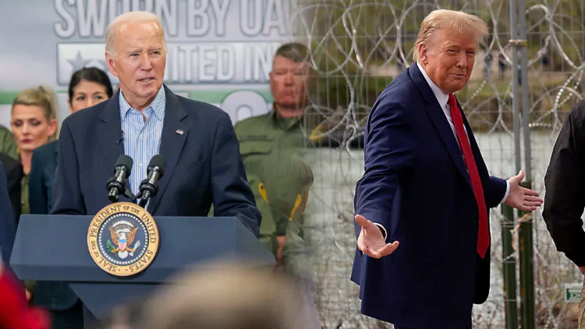 Biden invita a Trump a trabajar juntos en ‘estricta’ ley migratoria