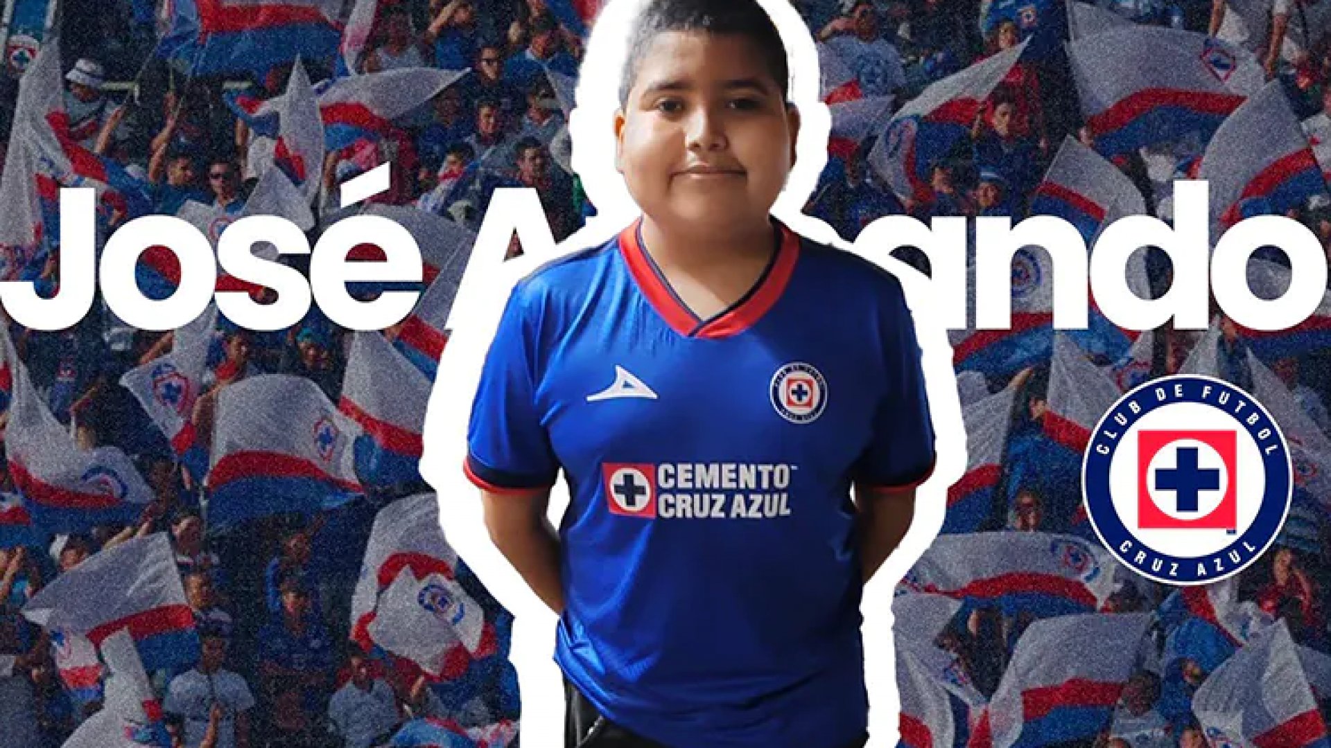 Espera Cruz Azul a José Armando, niño que abandonó su tratamiento contra la leucemia